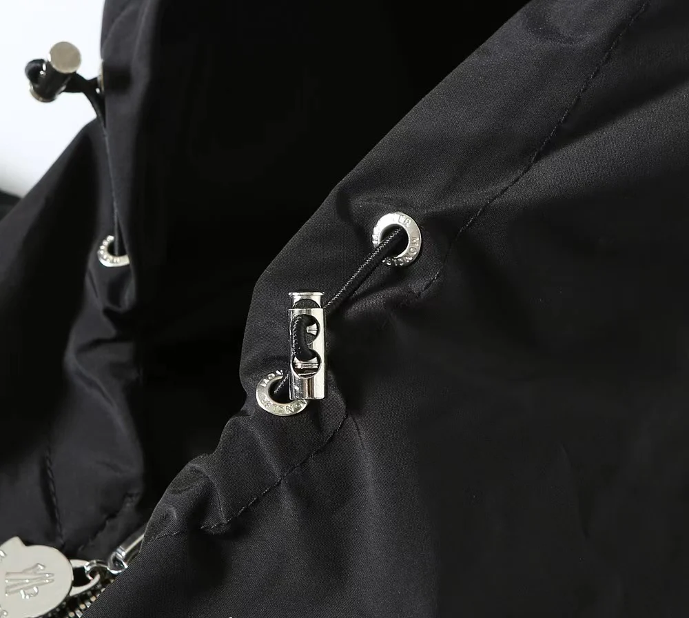 Nylon thin hooded jacket