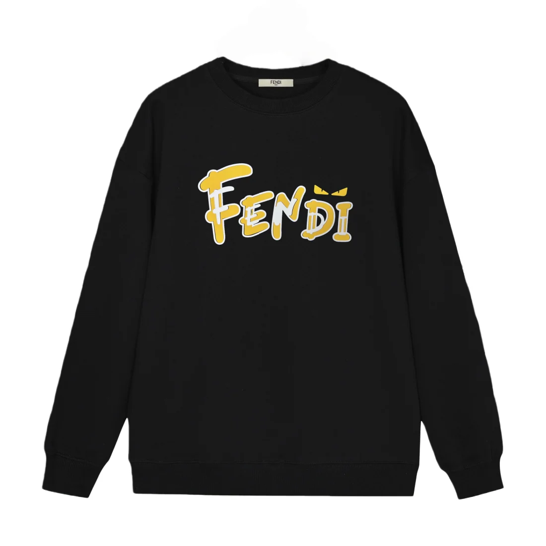 3D Gradient Letters Sweatshirt