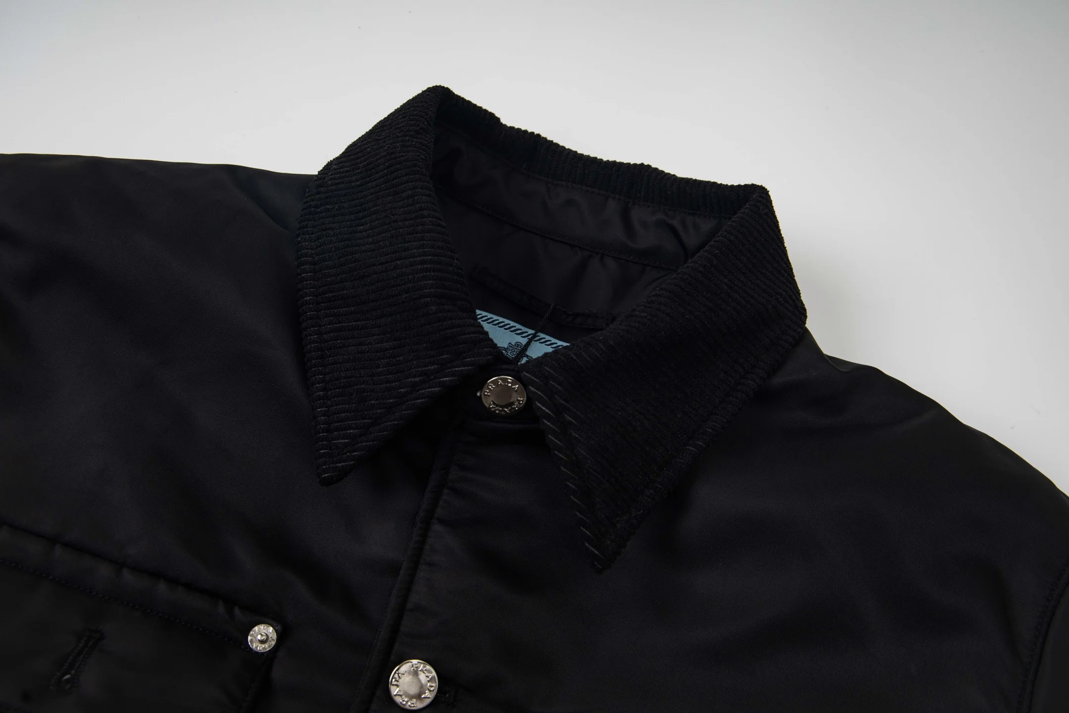 Lapel pocket cotton jacket