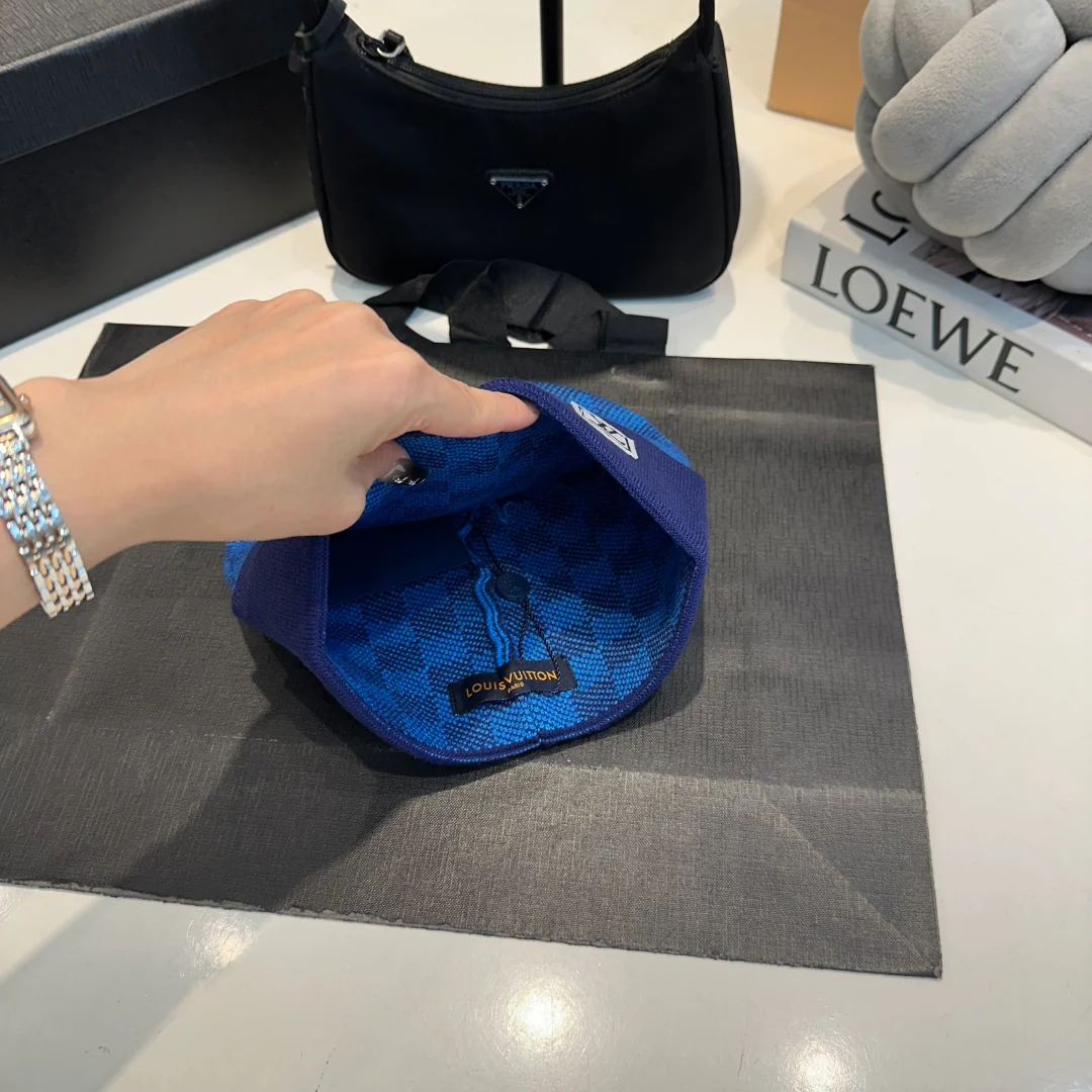 Plaid jacquard scarf and hat set