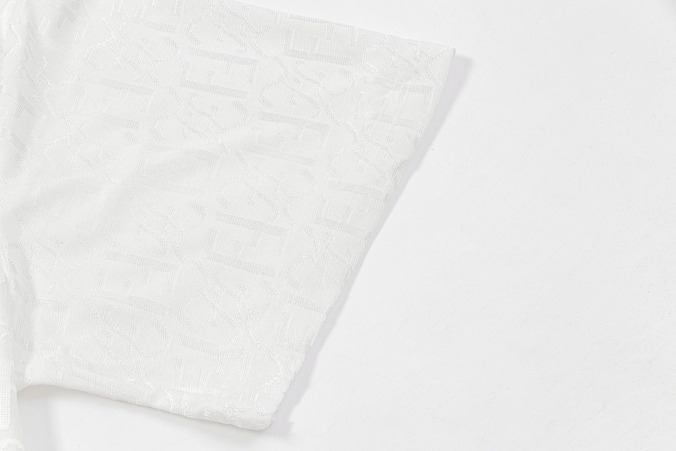 Ice silk jacquard cotton T-shirt