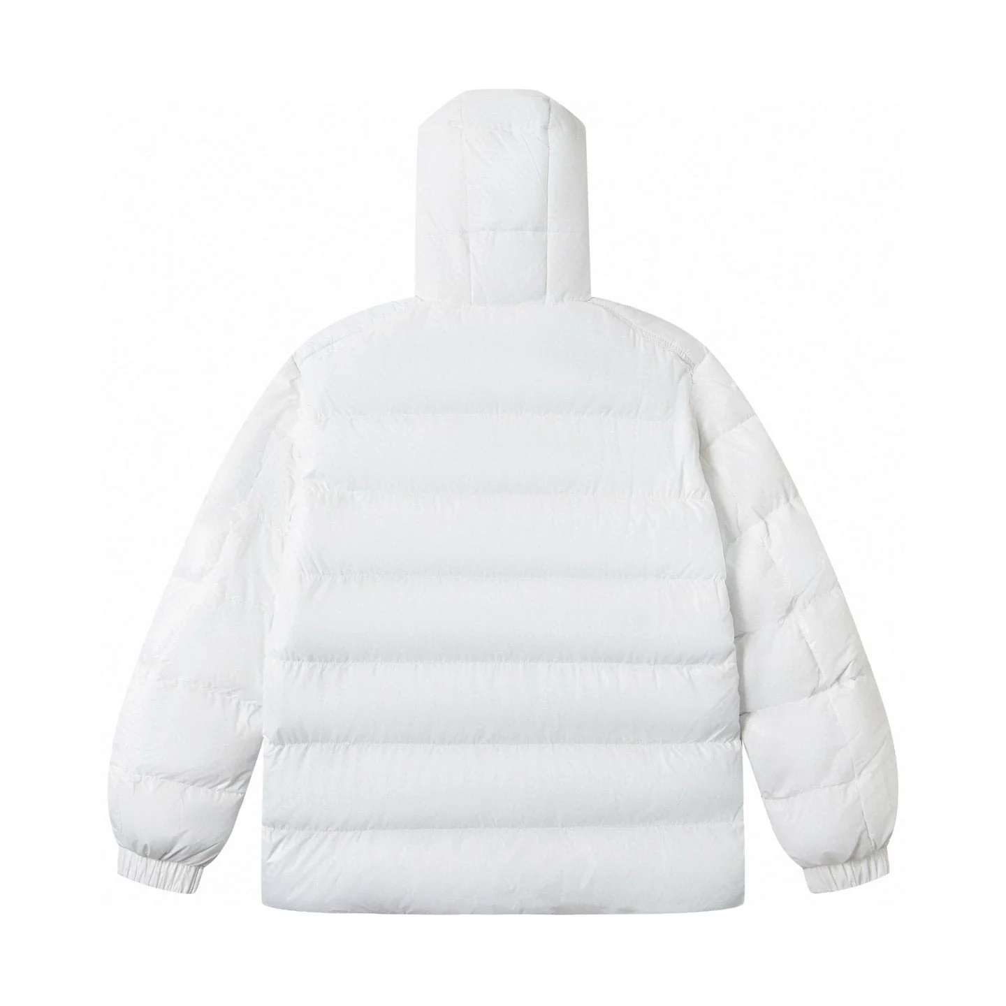 Matte hooded padded jacket