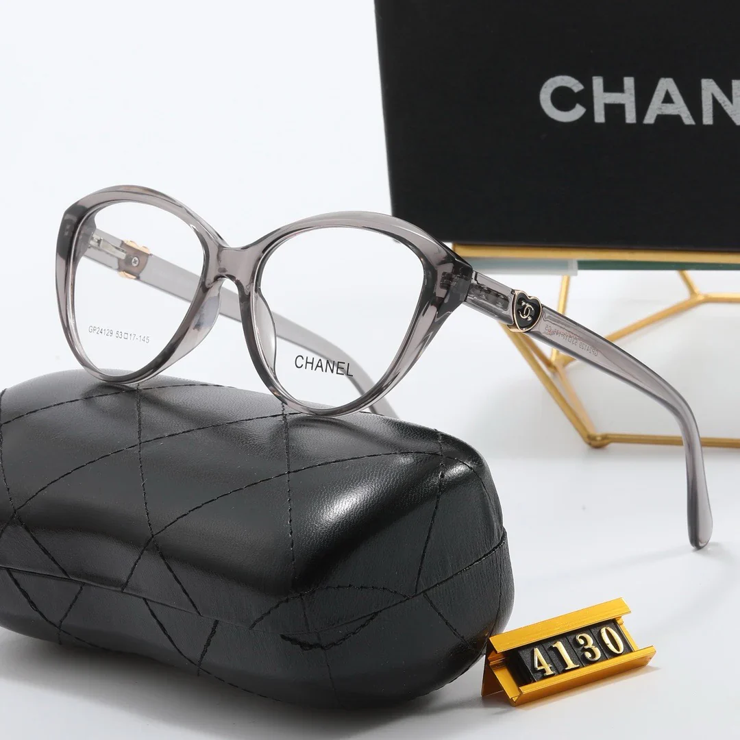 5-color full-frame transparent lens sunglasses 4130