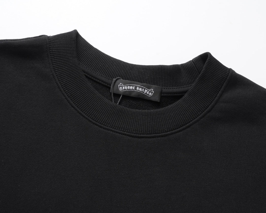 Embroidered Patch Sweatshirt