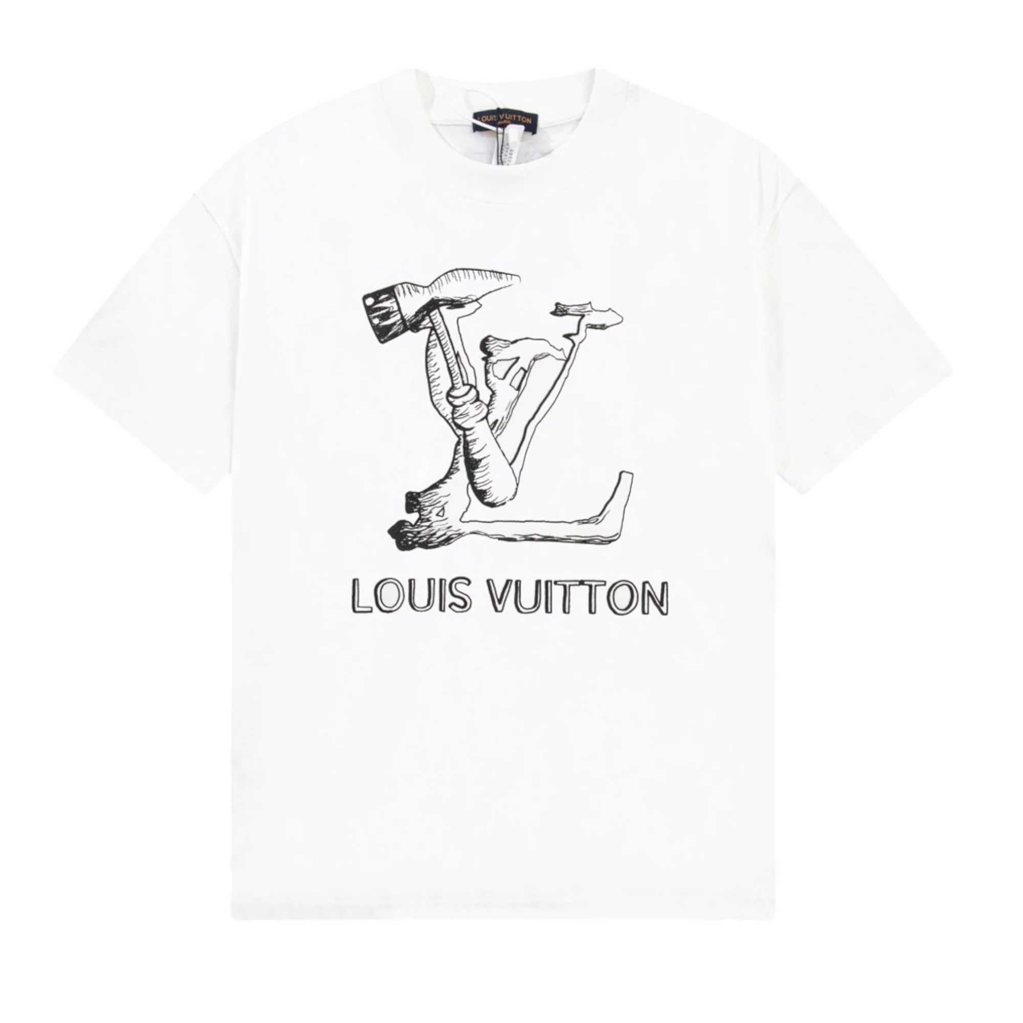 printed cotton T-shirt