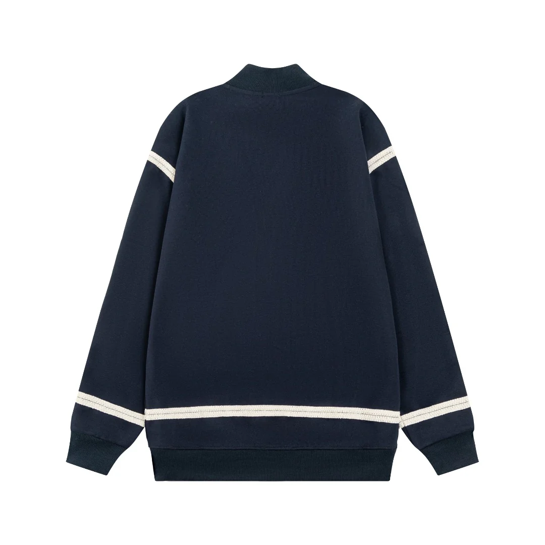 Embroidered cotton sweatshirt