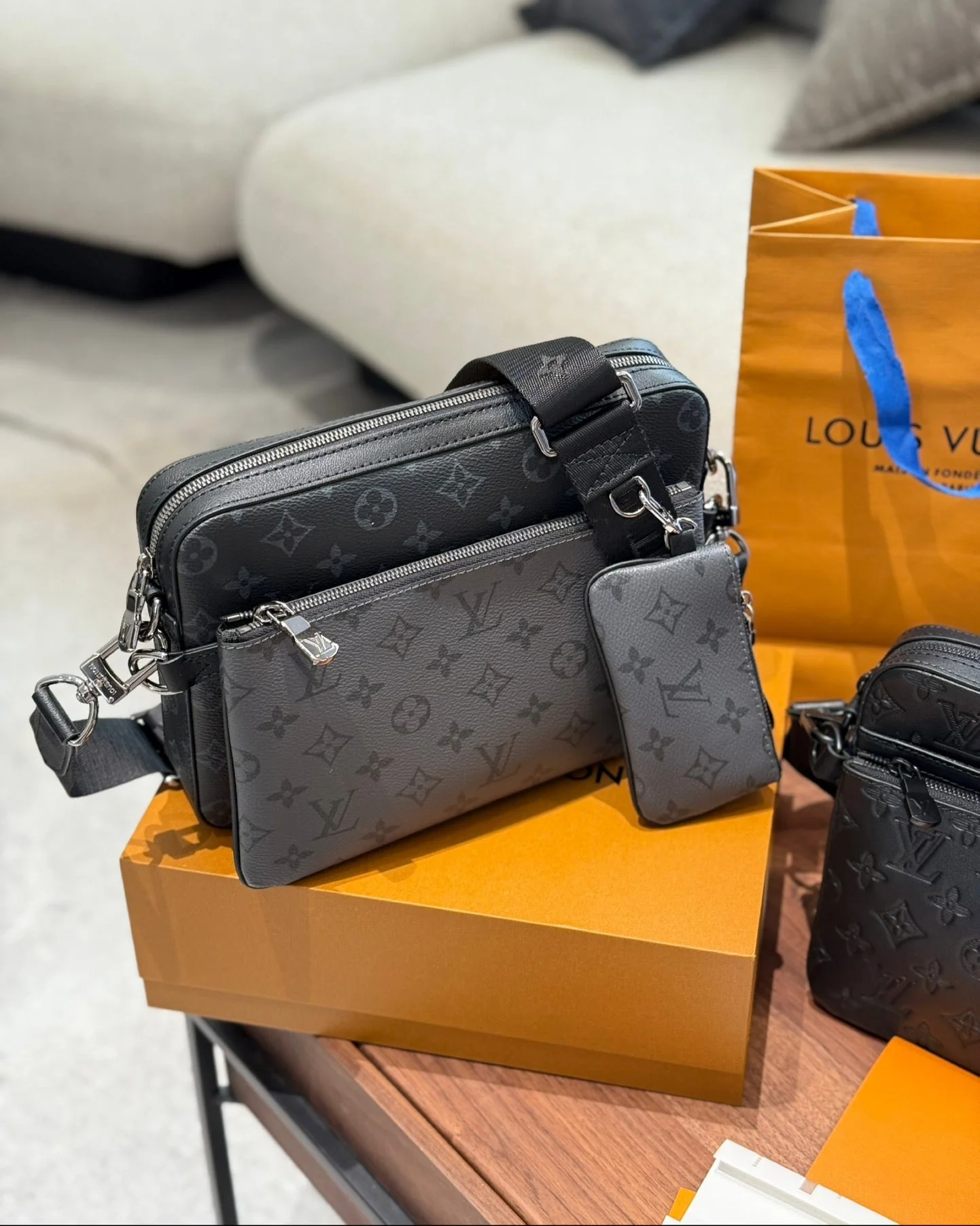 Men's 3-in-1 Messenger Bag