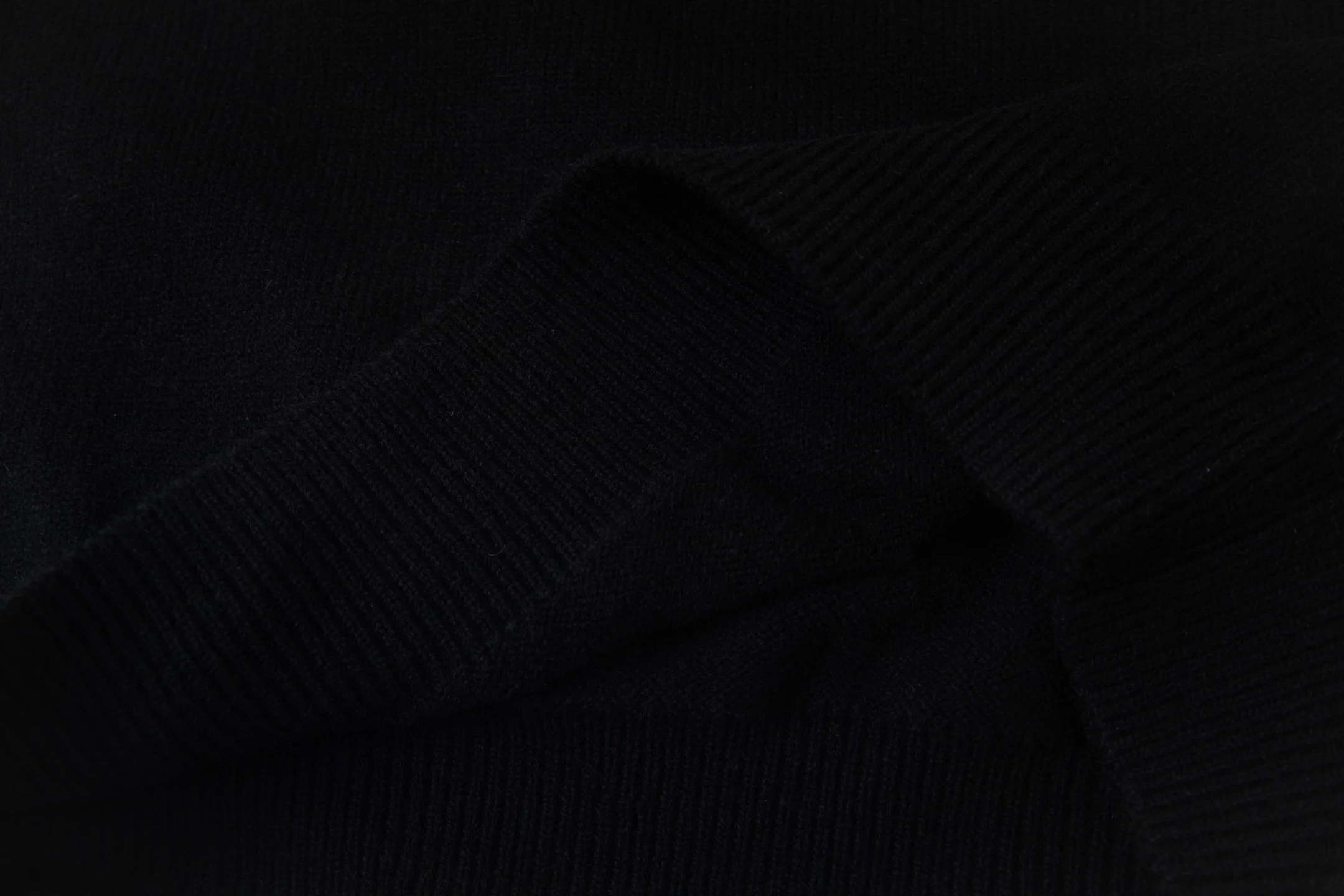 Knitted jacquard cashmere sweater