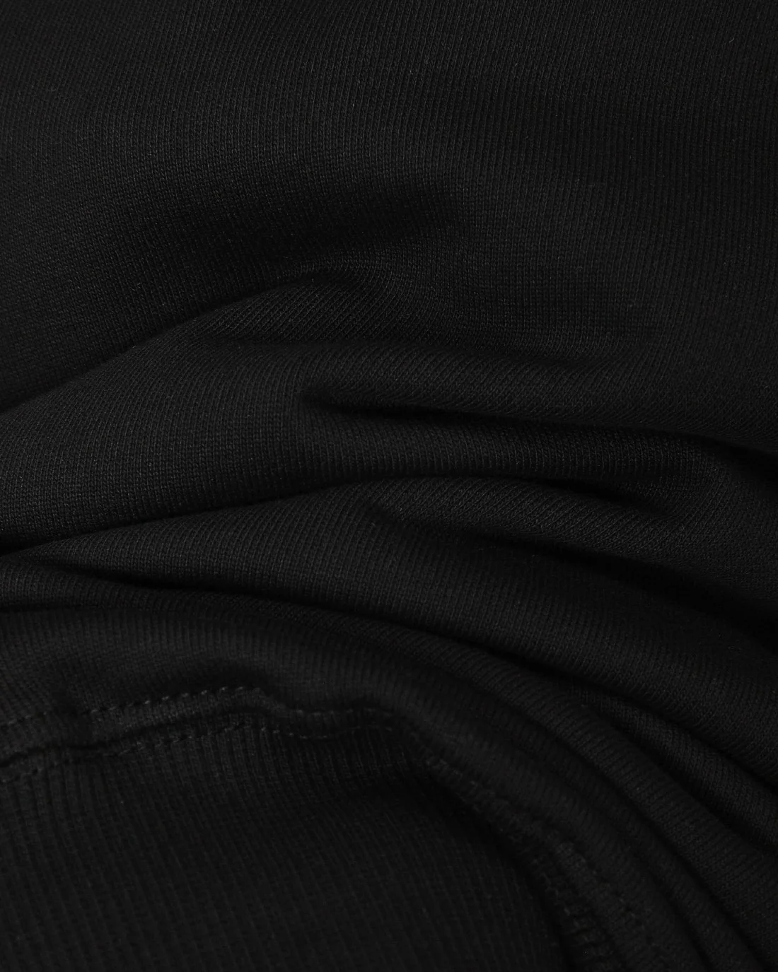 Suede offset printed sweatshirt