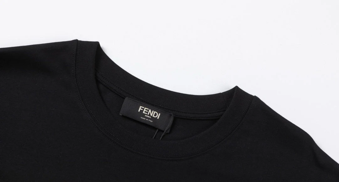 Embroidered print T-shirt