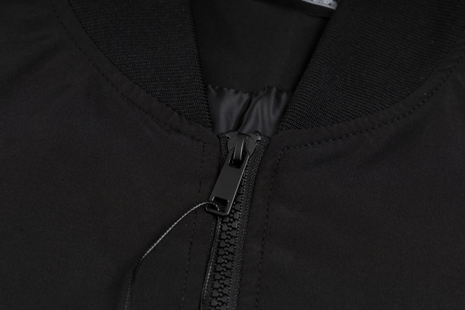 Fashionable embroidered pearl baseball jacket