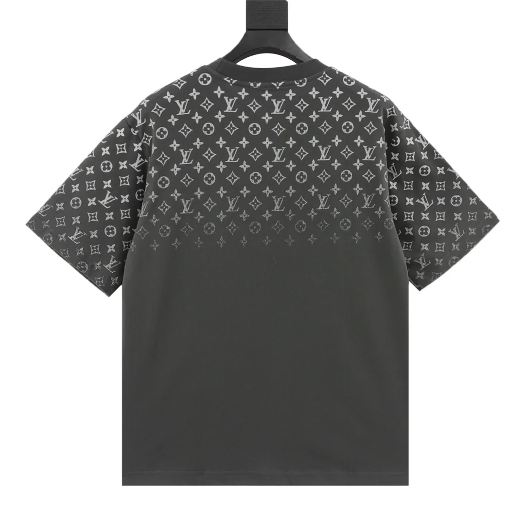 Printed crew neck cotton T-shirt