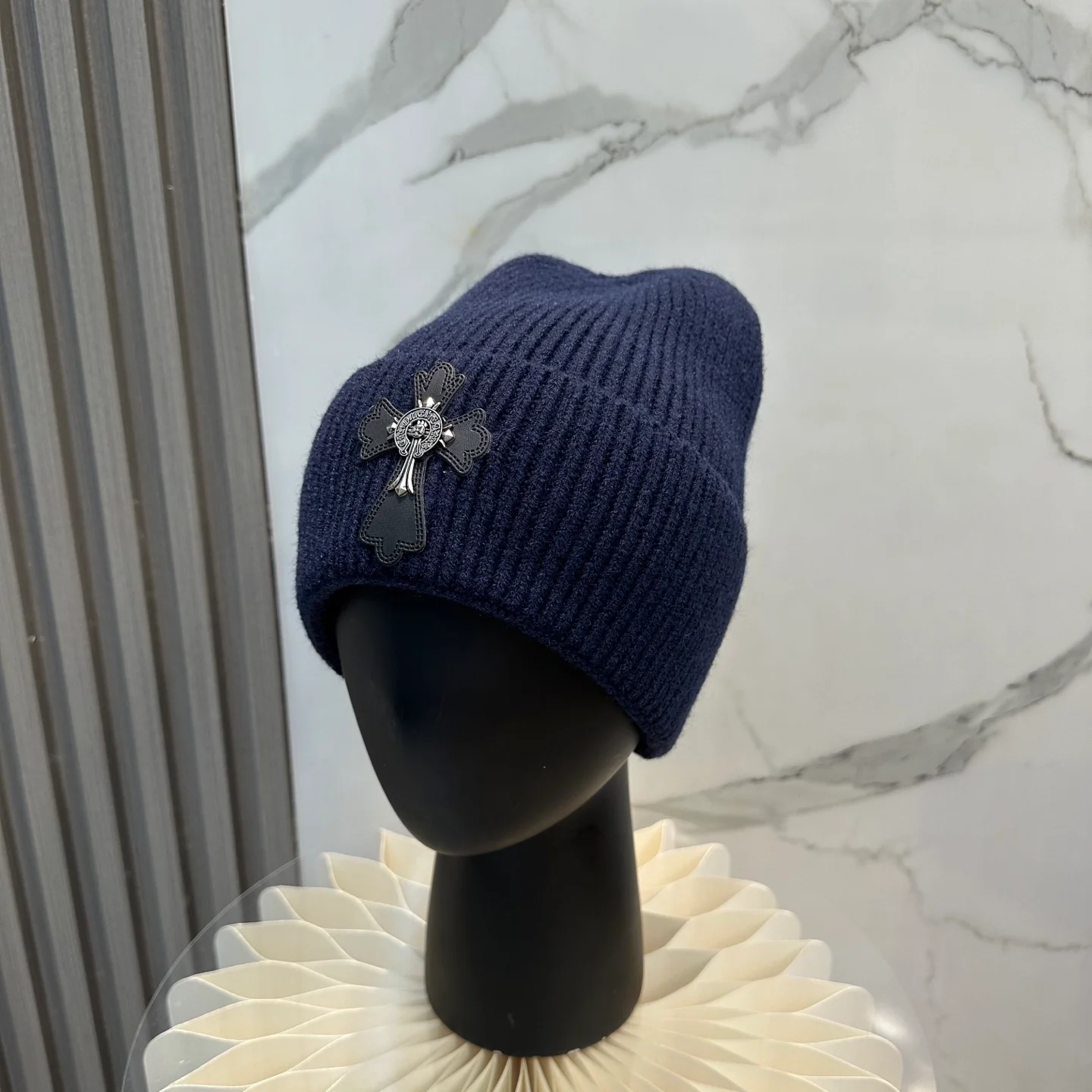 Fashionable Cashmere Knitted  Beanie