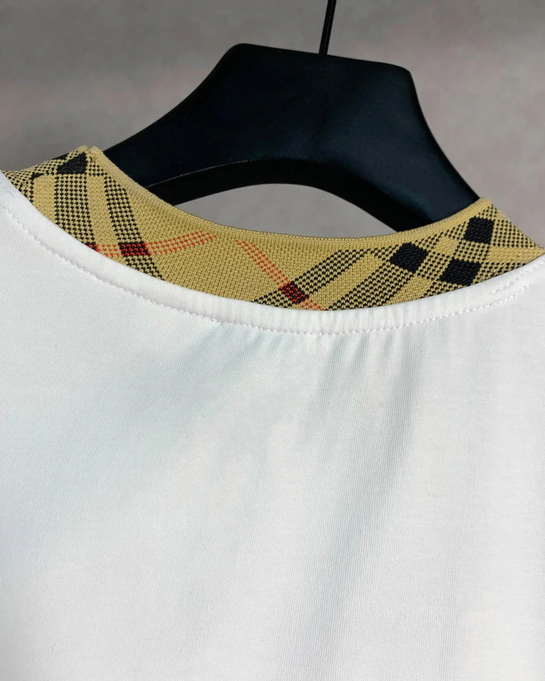 Embroidered cotton print T-shirt