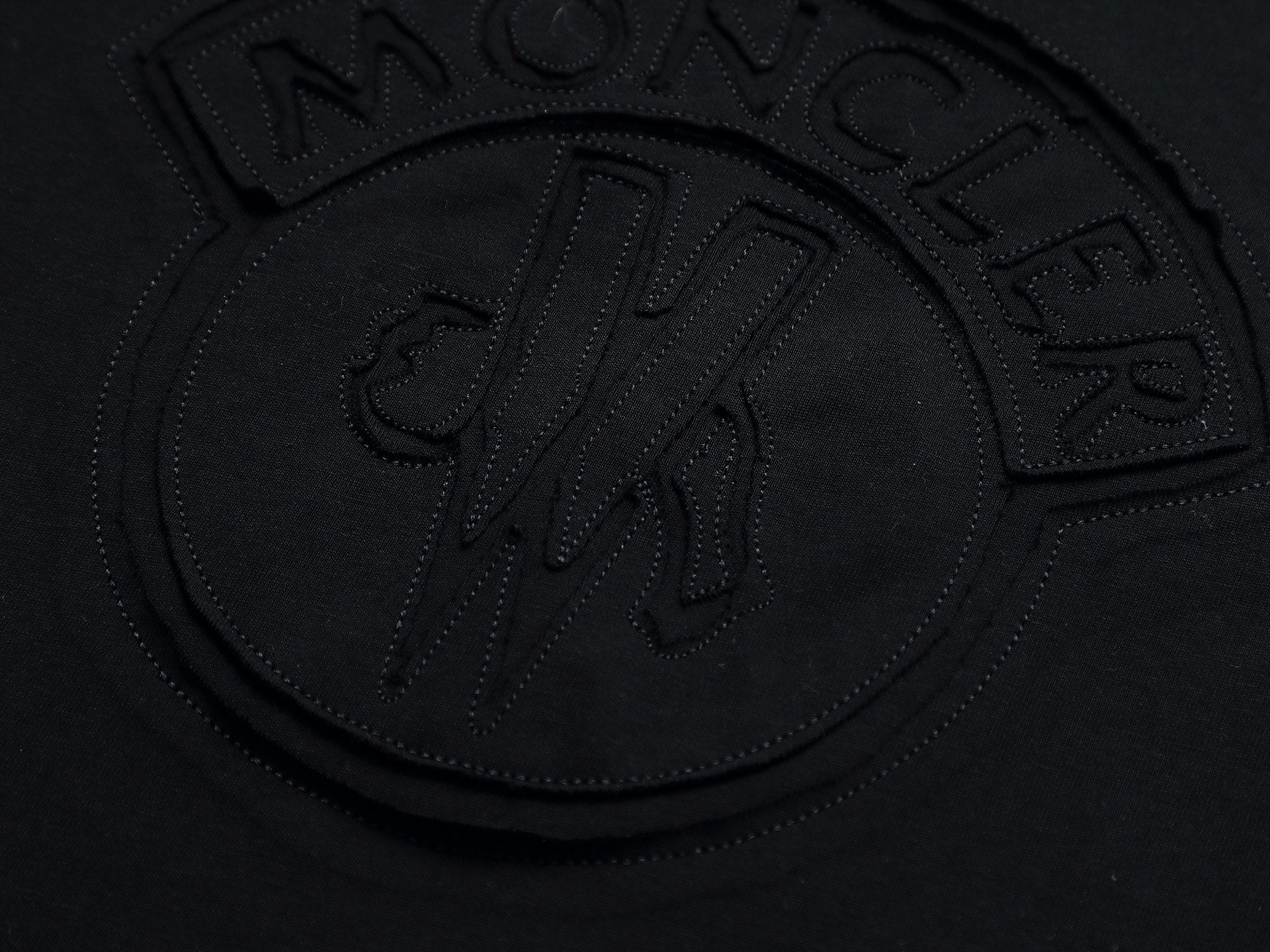 Patch Embroidered Cotton T-Shirt