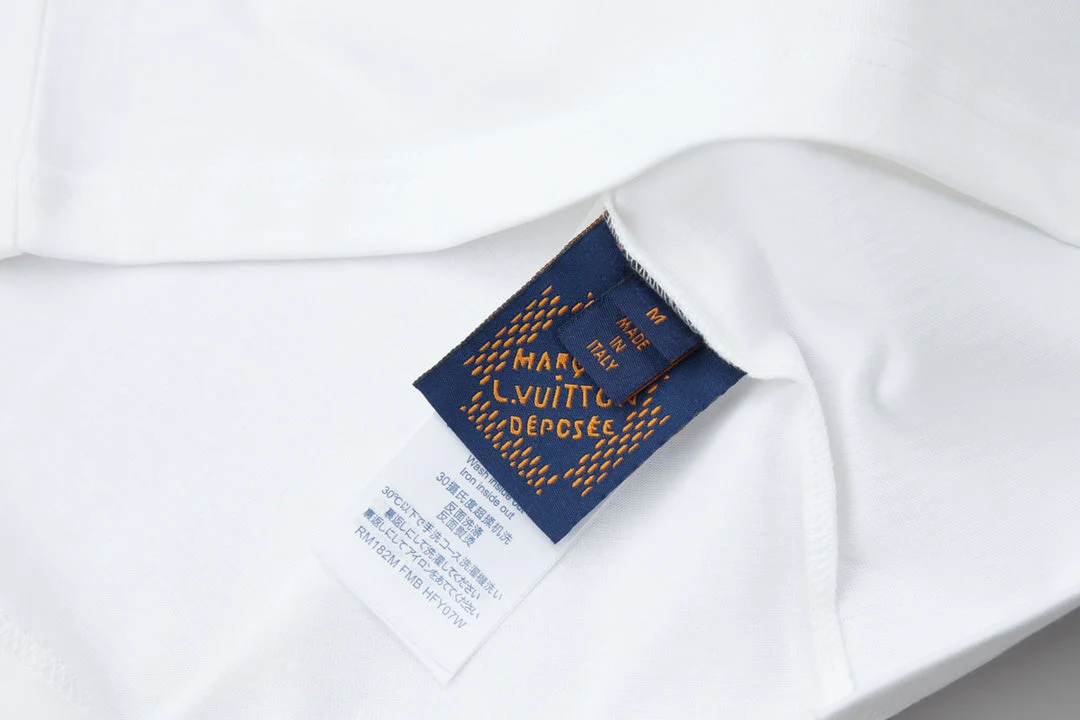 Bubble Embossed Cotton T-Shirt