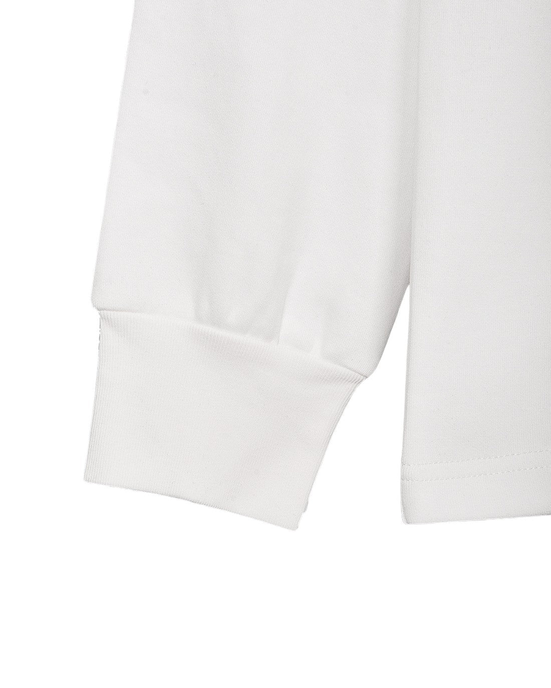 Embroidered cotton sweatshirt