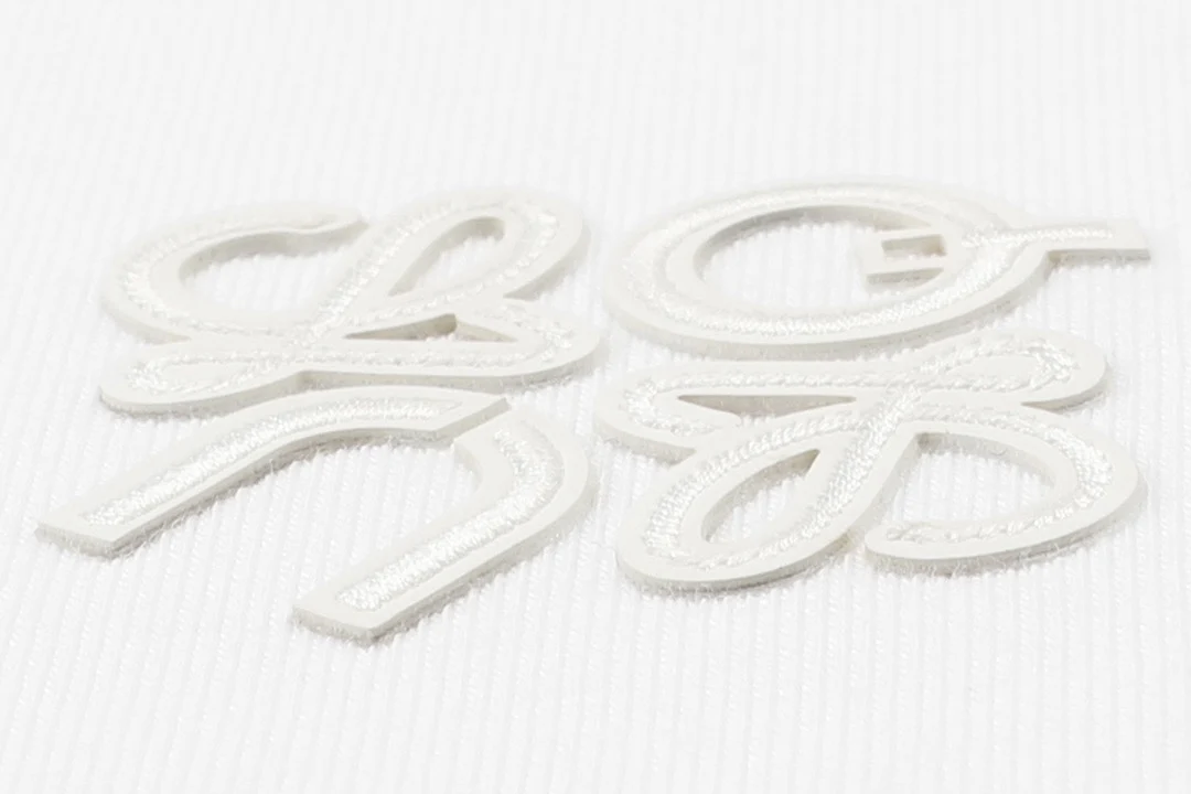 Patchwork crew neck cotton T-shirt