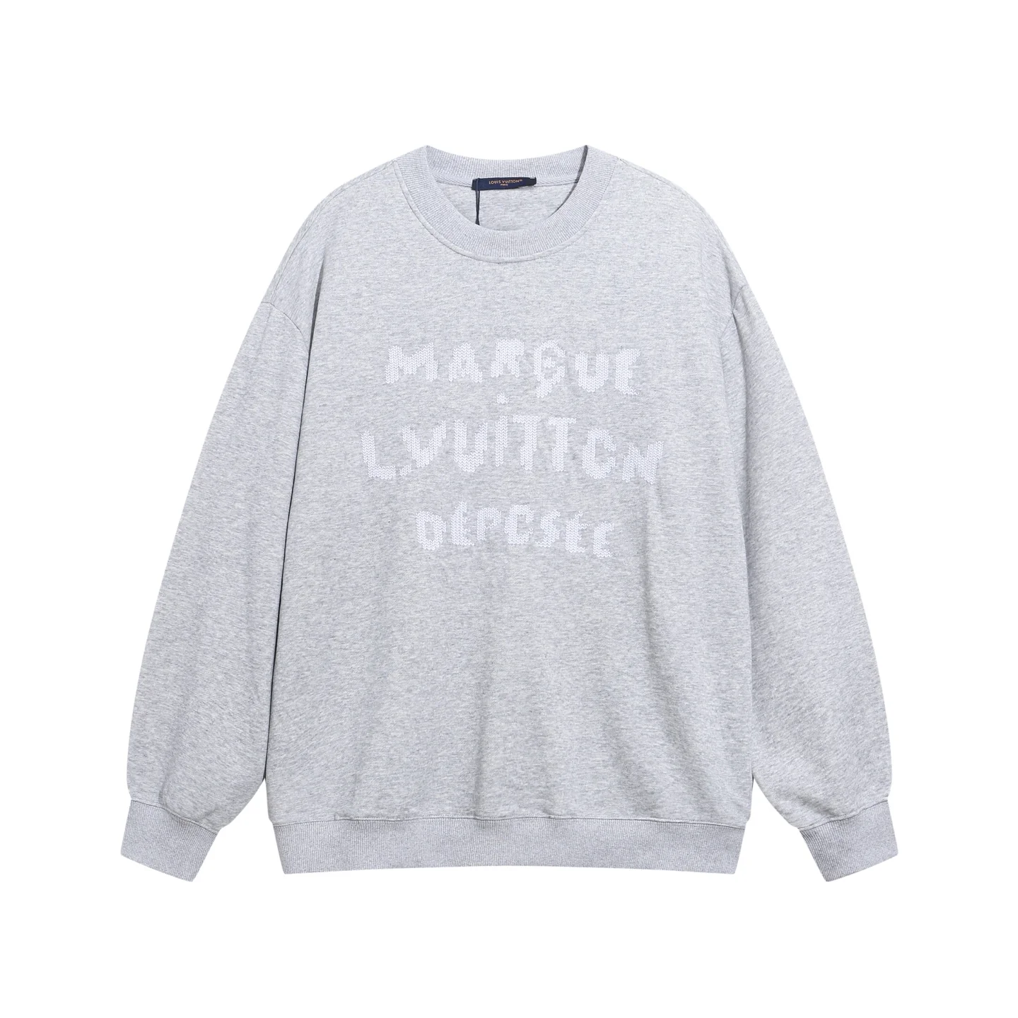 Embroidered cotton sweatshirt