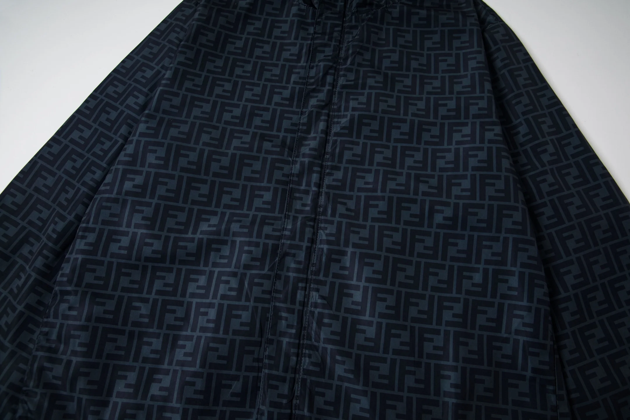 Double-faced silk jacquard jacket