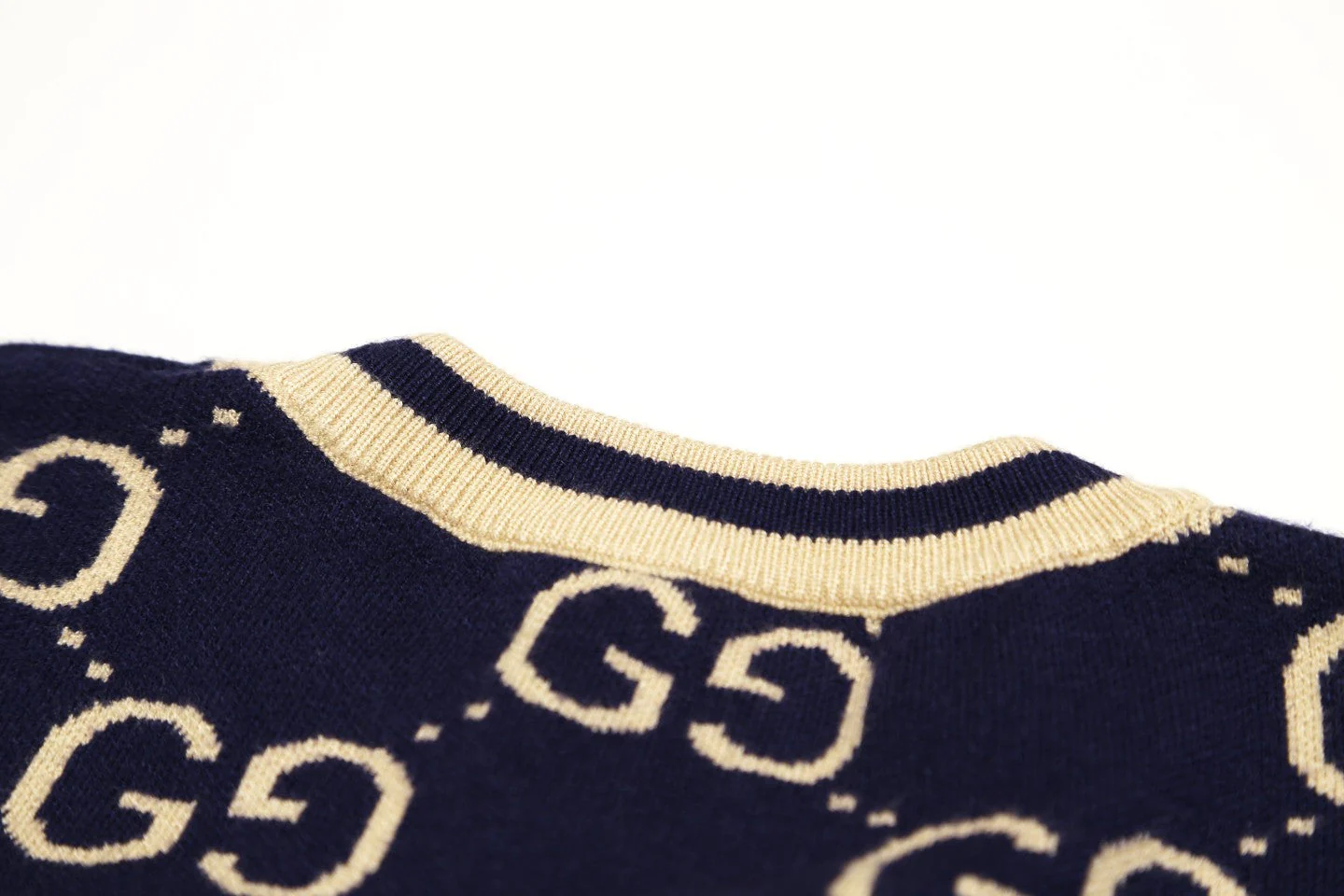 knitted jacquard sweatshirt