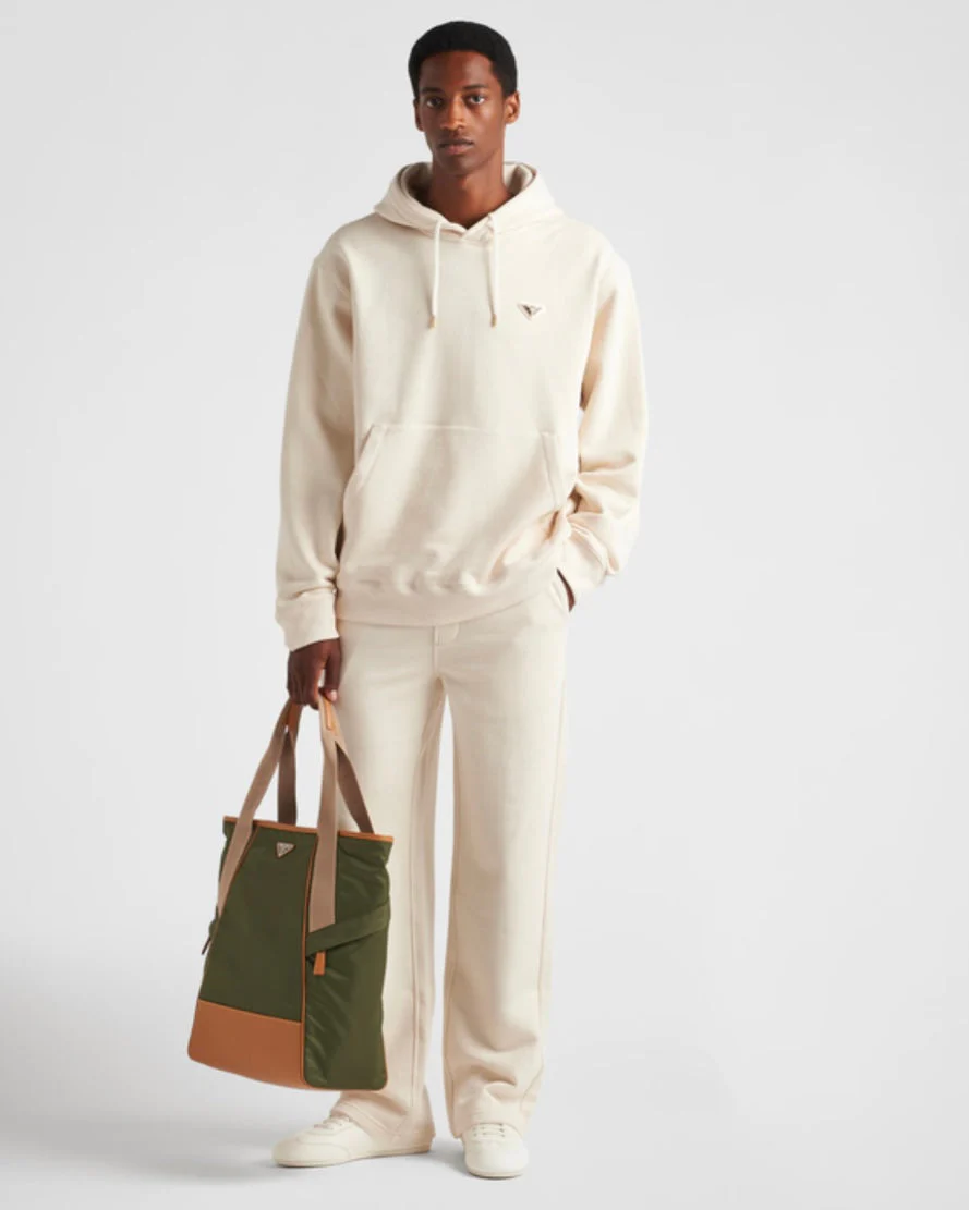 Knitted cashmere sweatshirt