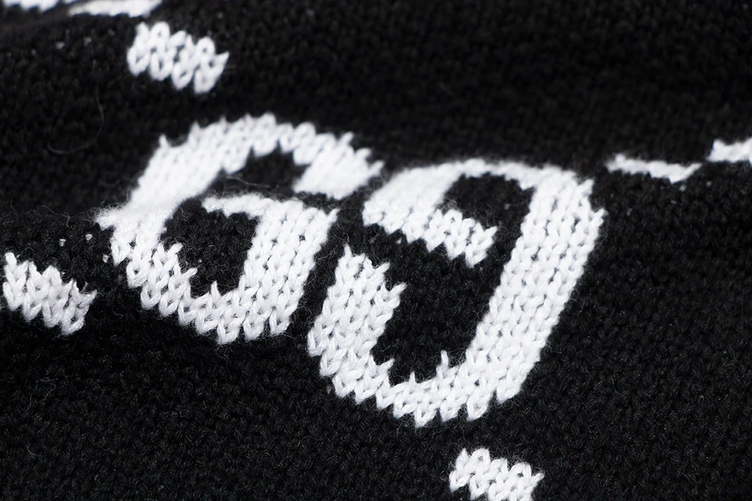 Jacquard cashmere sweater cardigan