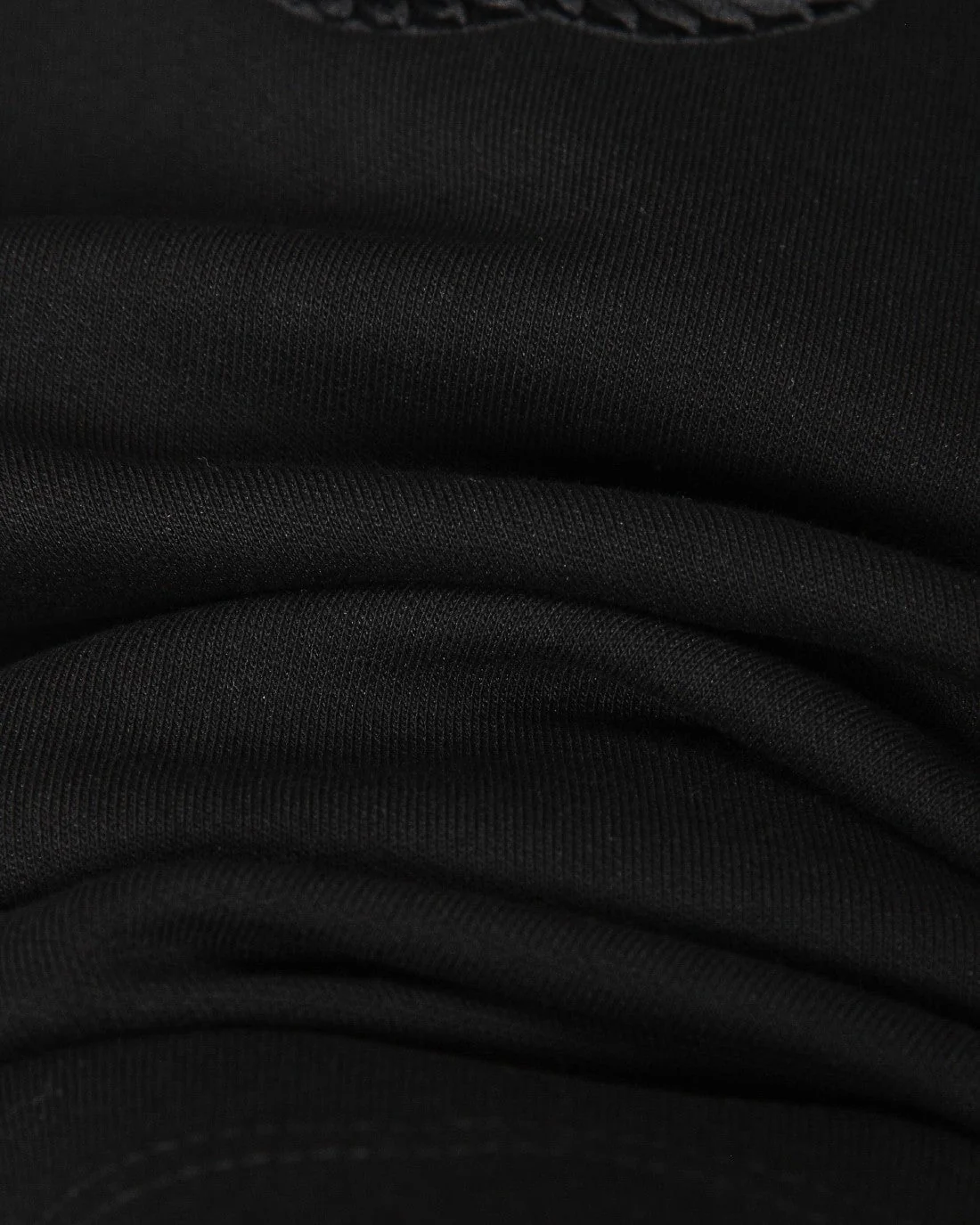 Embroidered cotton sweatshirt