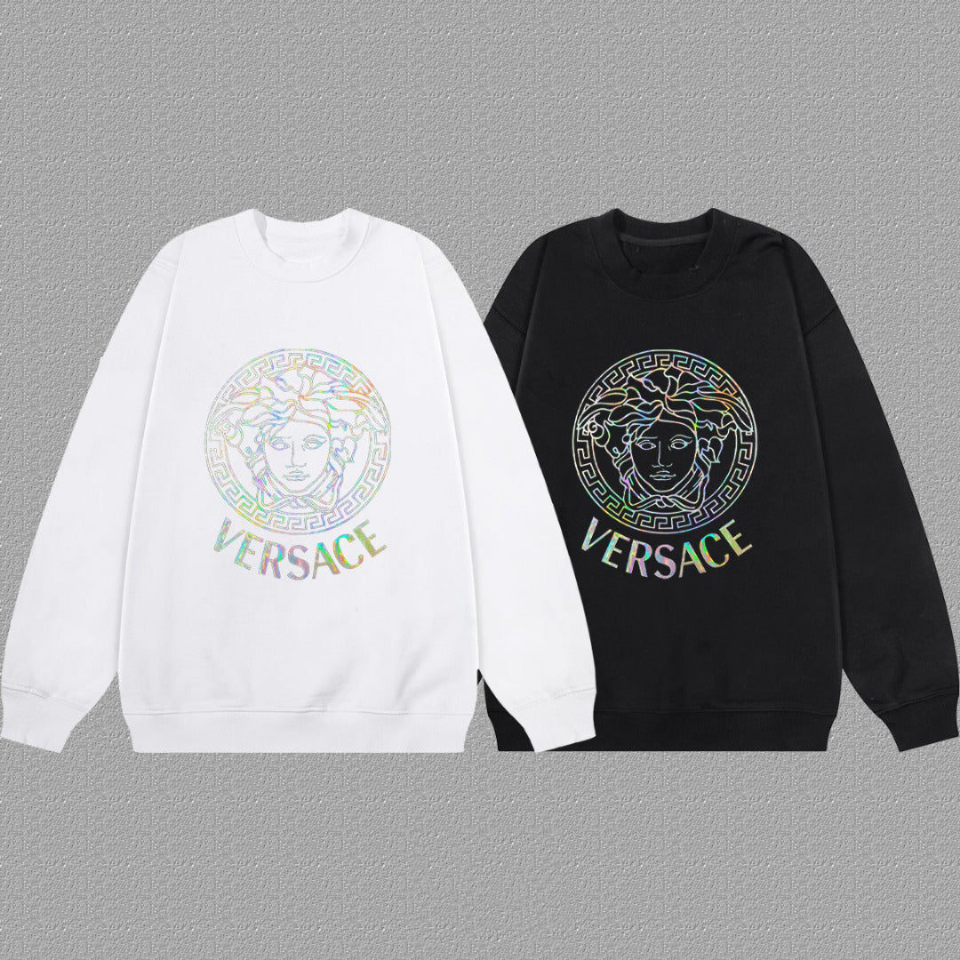 Laser Printed Cotton Sweatshirt
