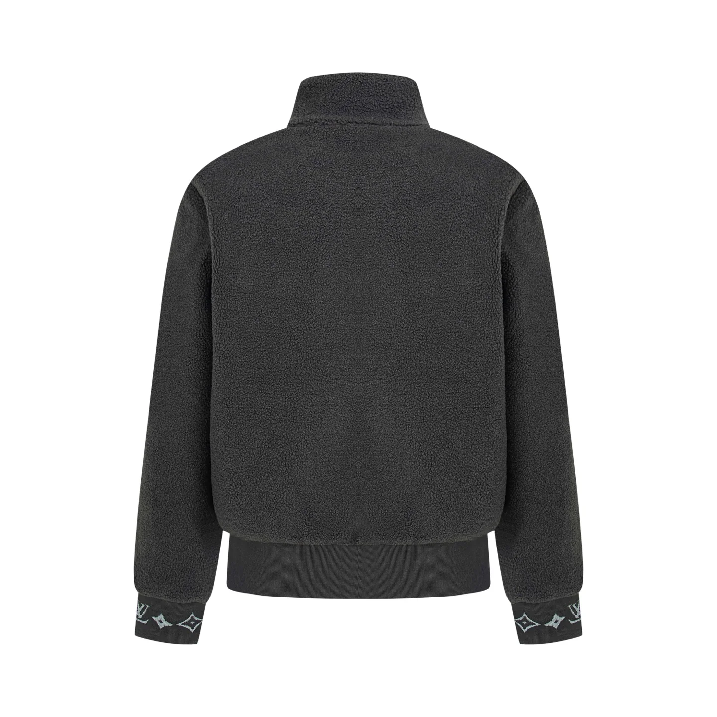 Lambskin jacquard jacket