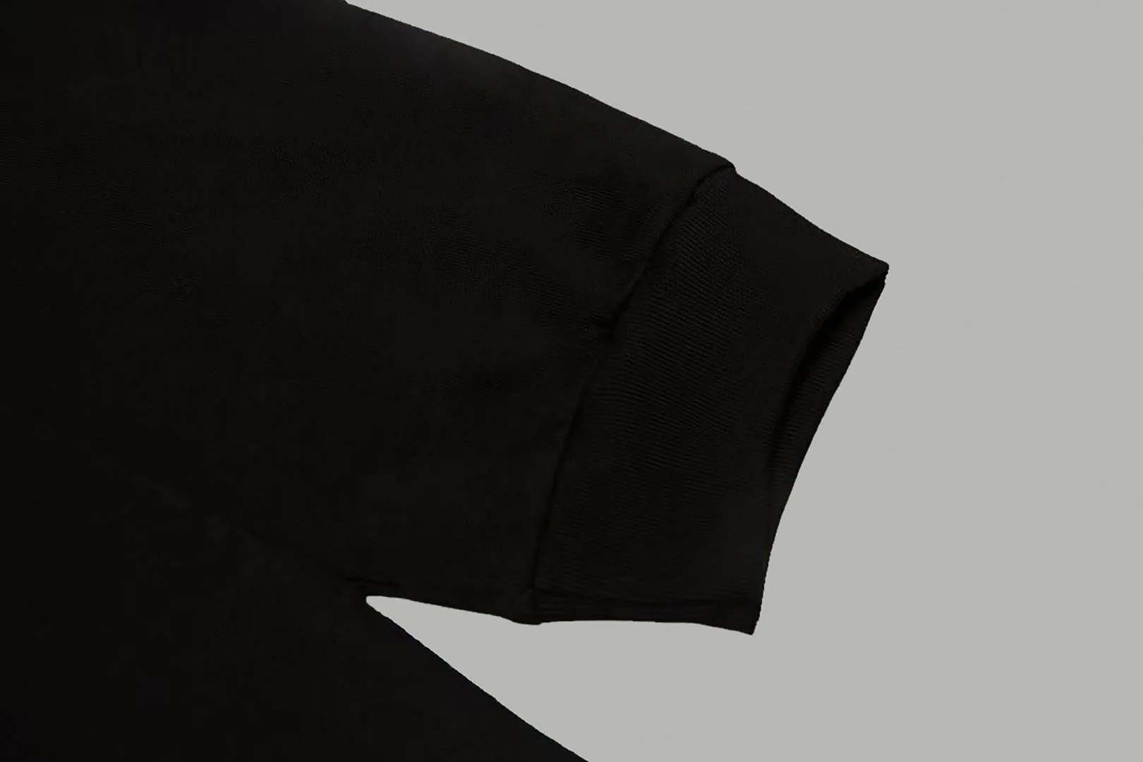 Printed cotton long-sleeved T-shirt