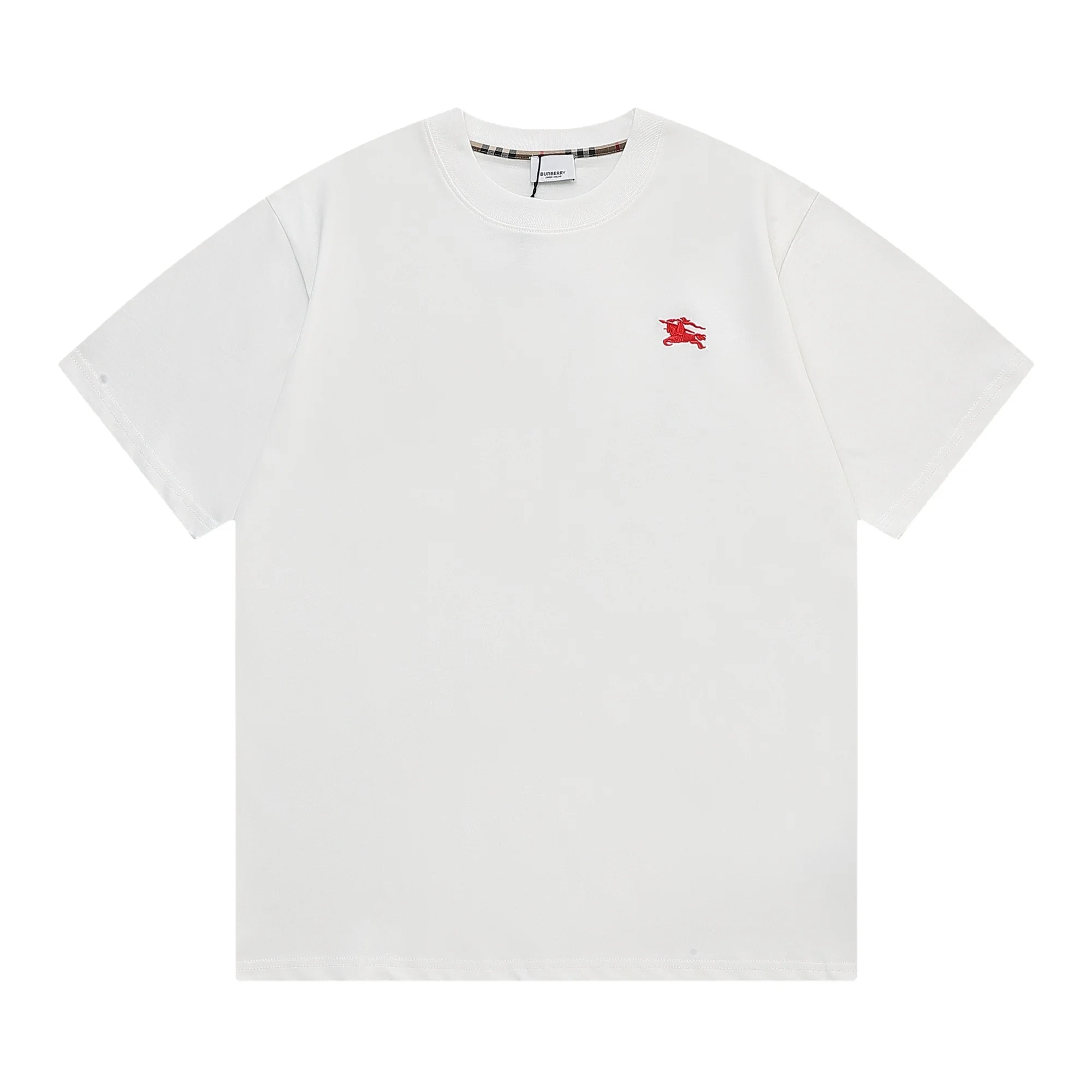 Embroidered cotton T-shirt