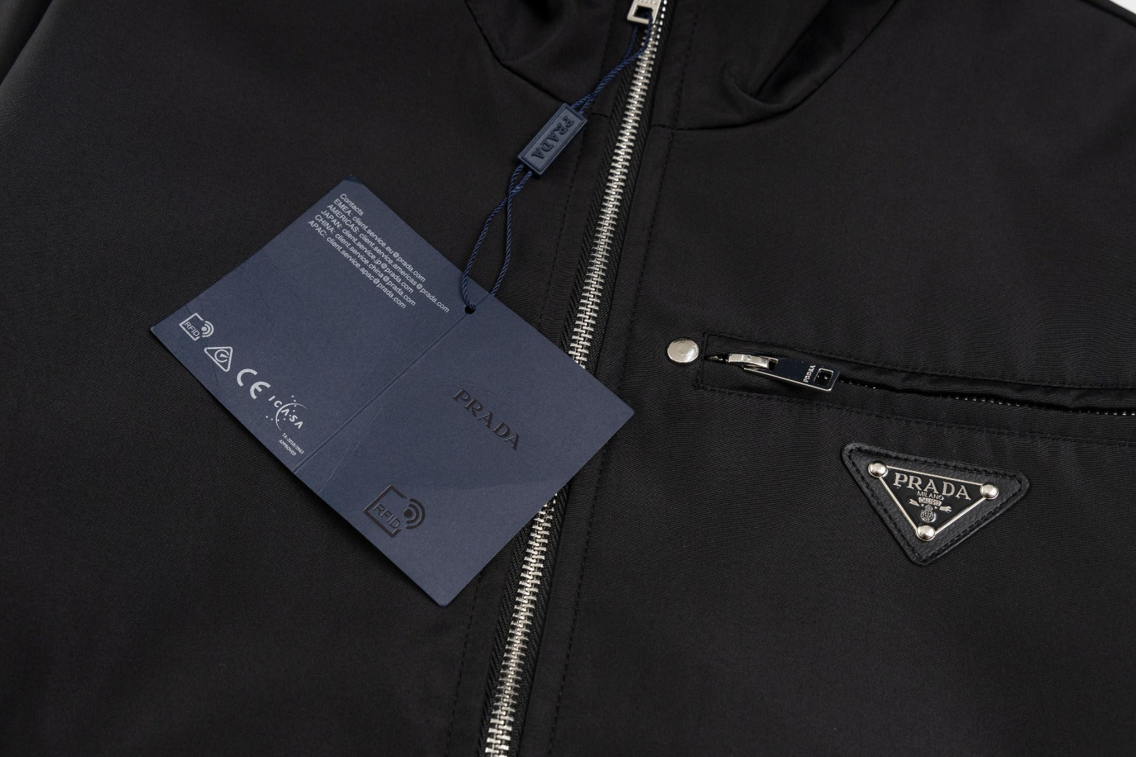 Stand collar work jacket