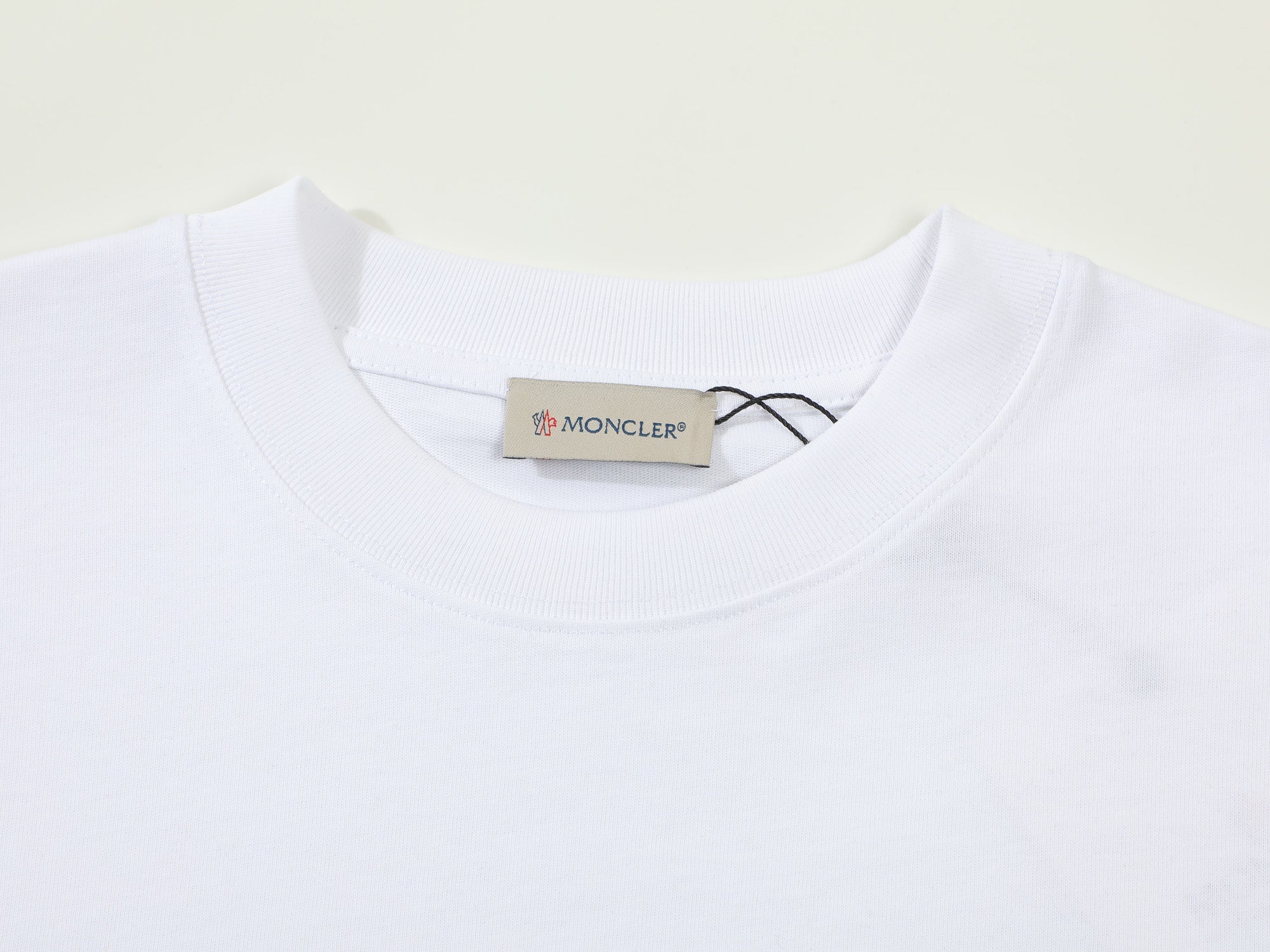 3D Stripe Printed Cotton T-Shirt