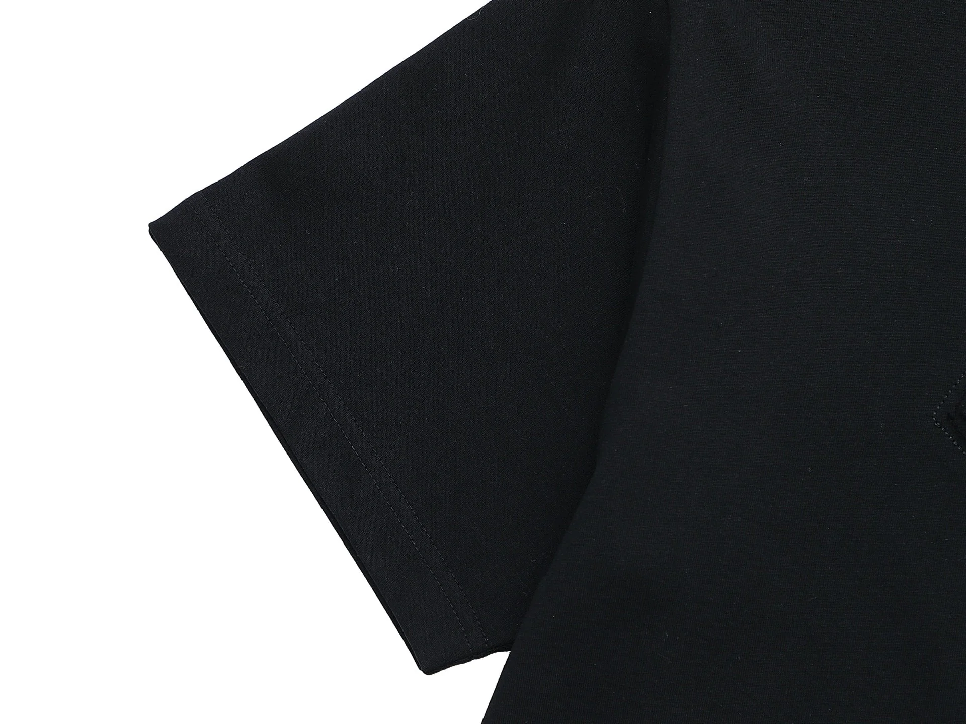 Patch Embroidered Cotton T-Shirt