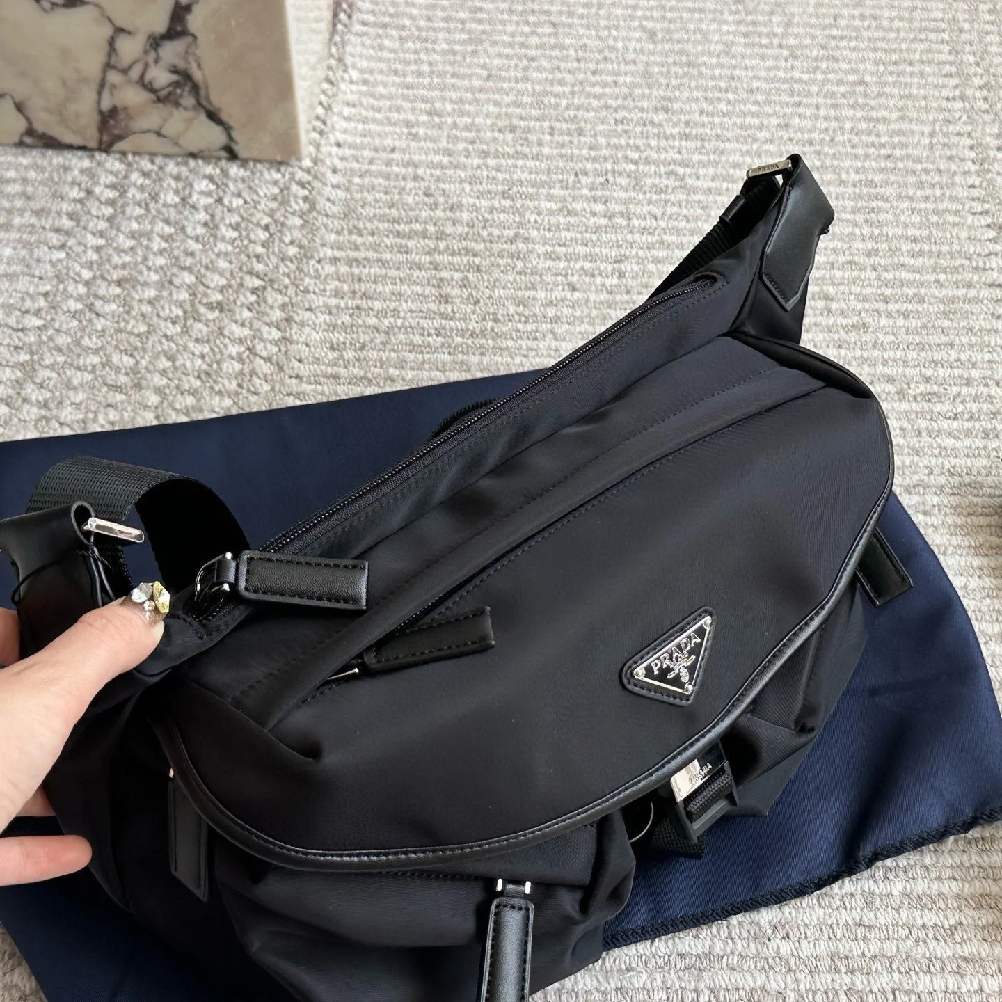 Stylish Nylon Waist Bag