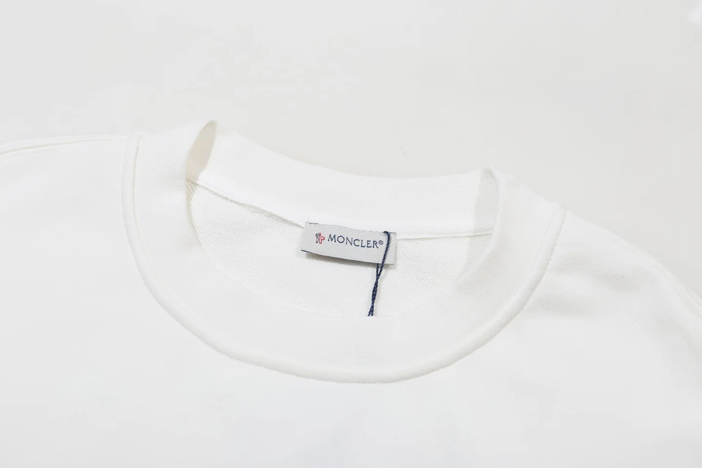 Embroidered printed cotton sweatshirt