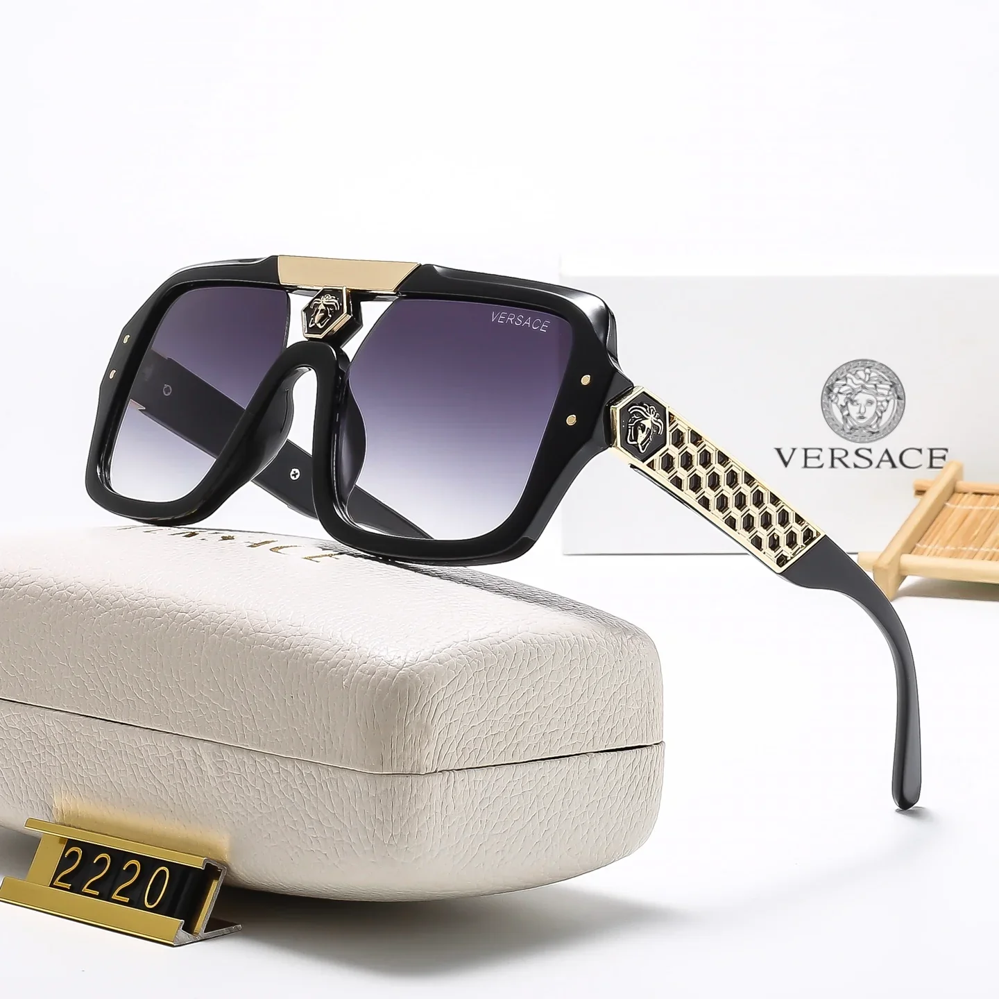 5 Colors Fashionable UV Protection Sunglasses 2220