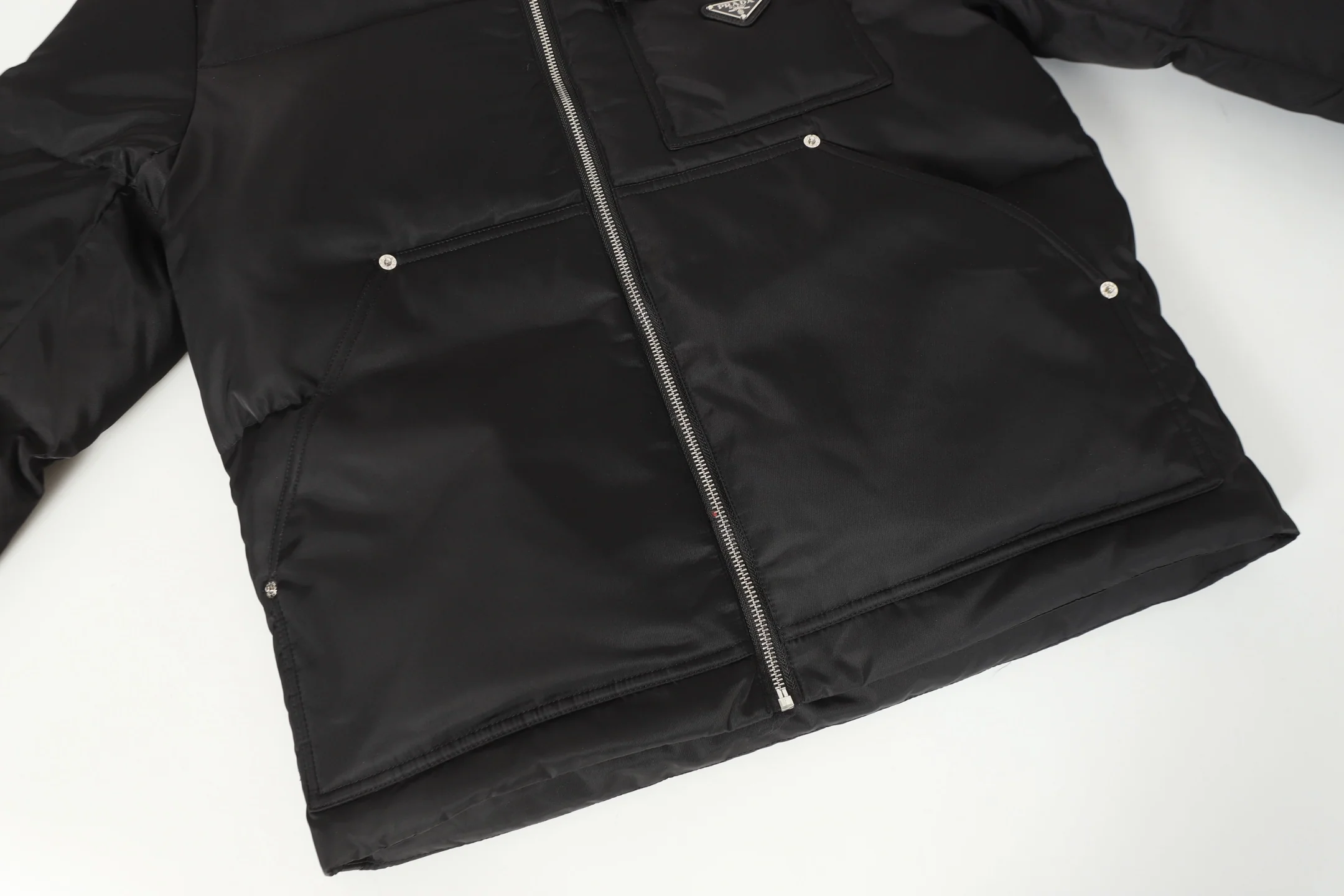 Fashion stand collar down jacket