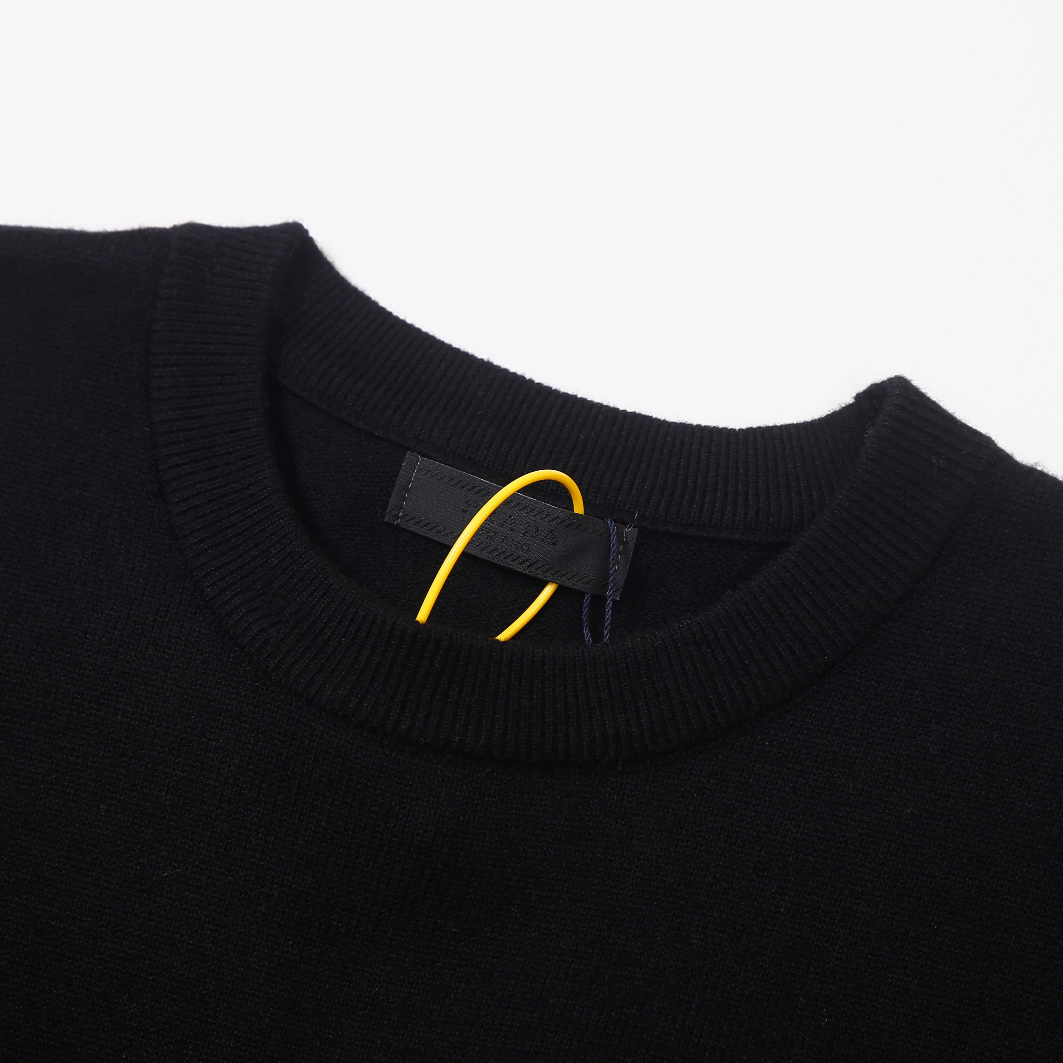 Jacquard-knit cashmere sweater