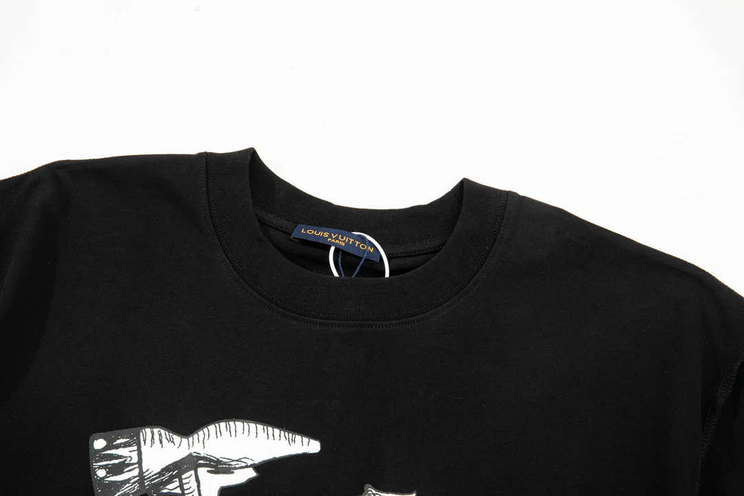 printed cotton T-shirt