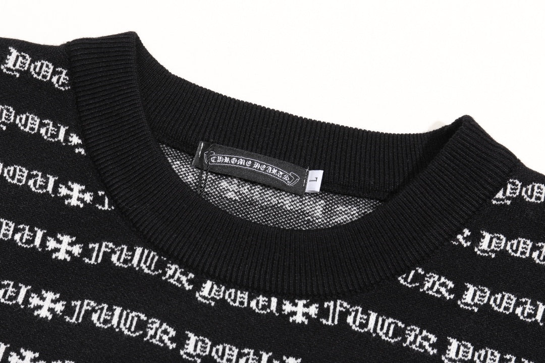 Knitted cashmere sweatshirt