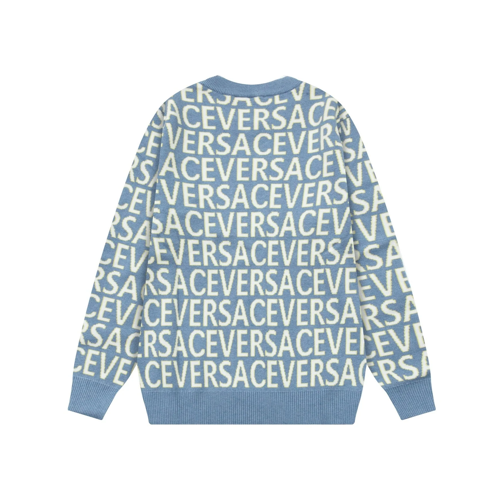 knitted jacquard sweatshirt