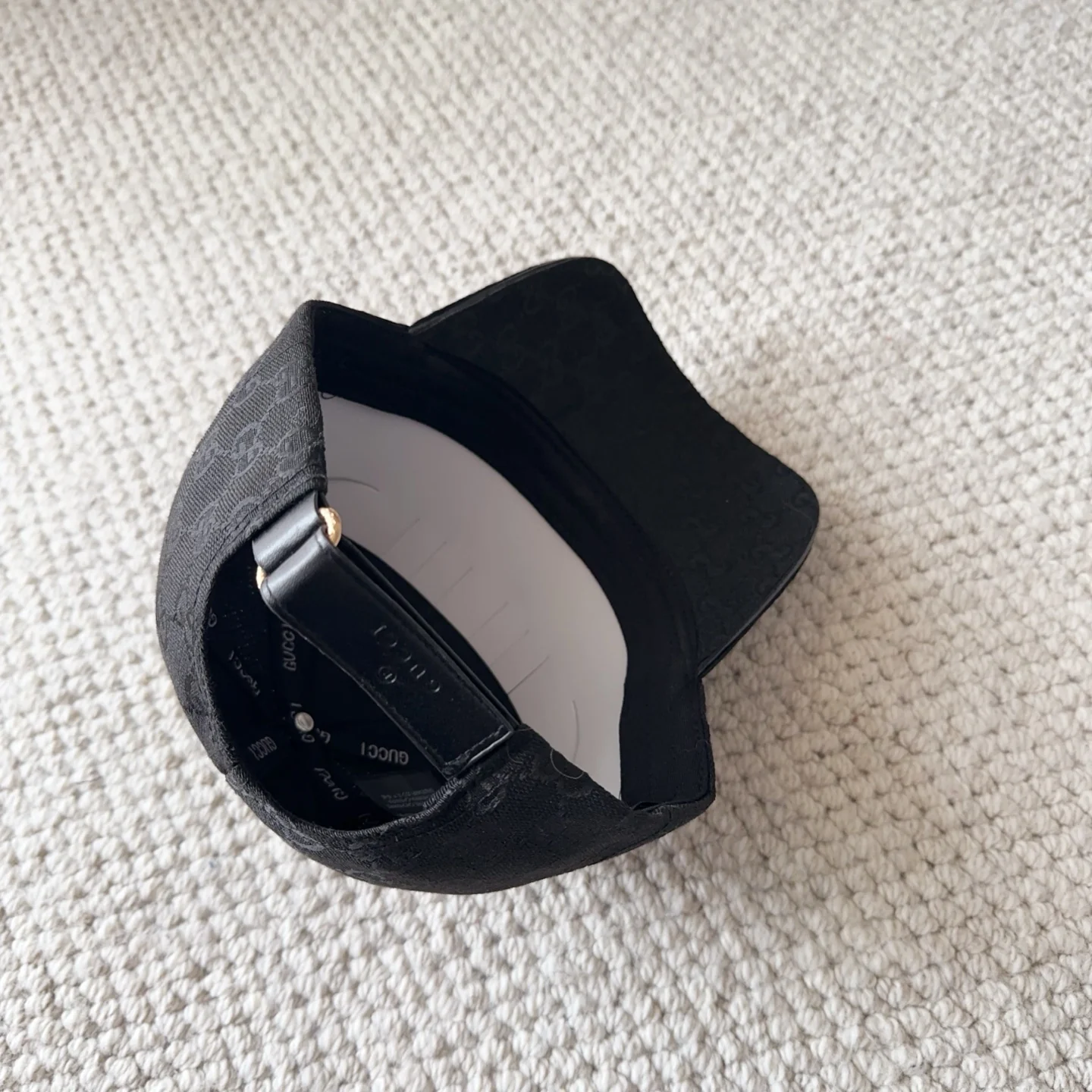 Jacquard webbing baseball cap