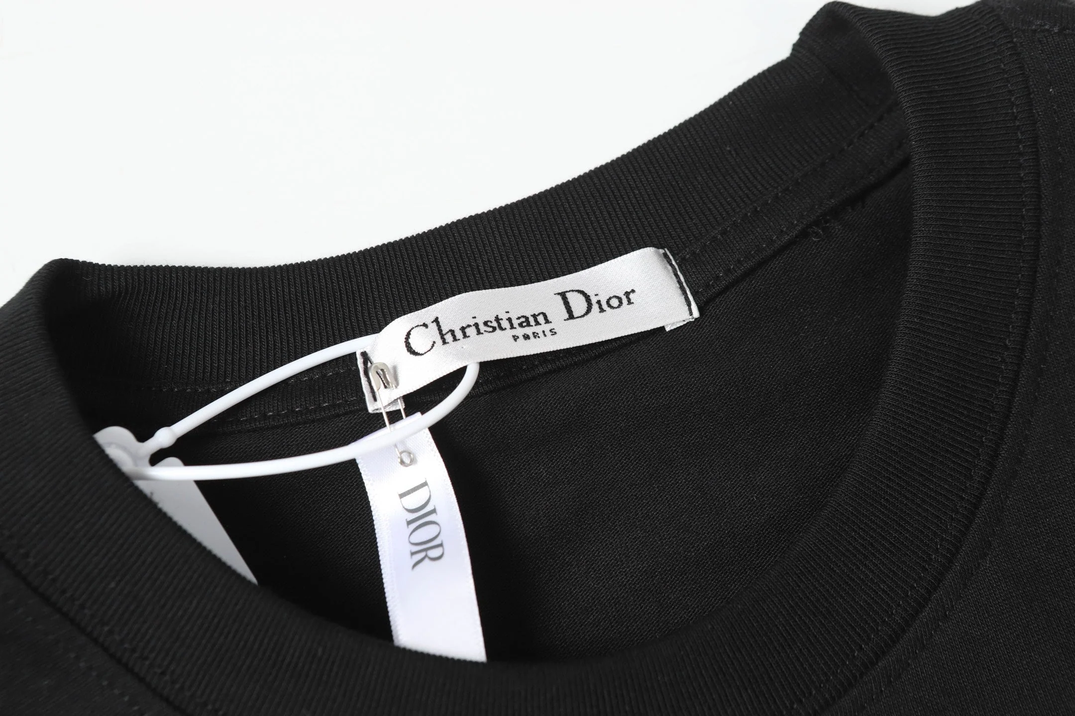 Embroidered cotton T-shirt