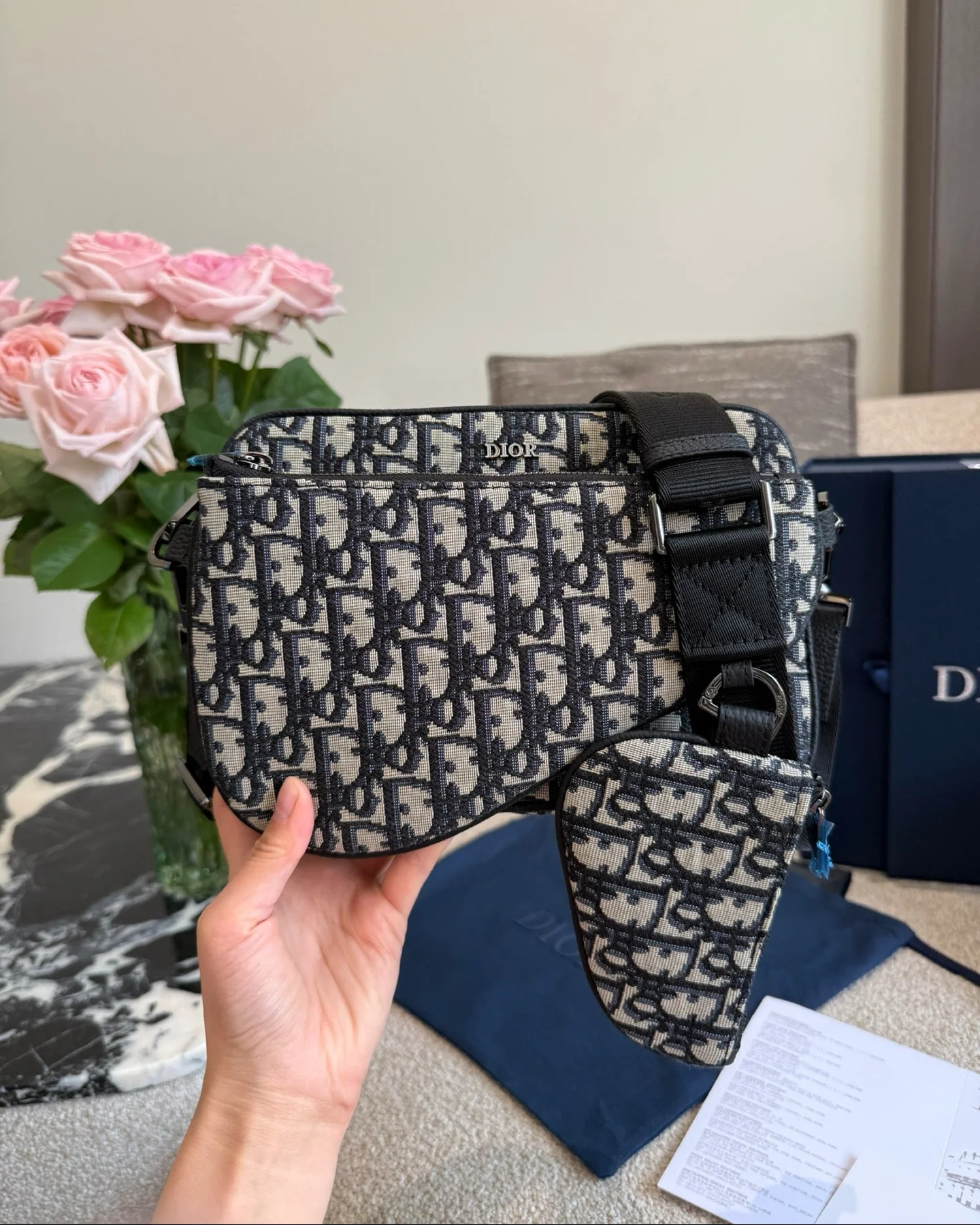 Men's Three-Piece Handbag Set