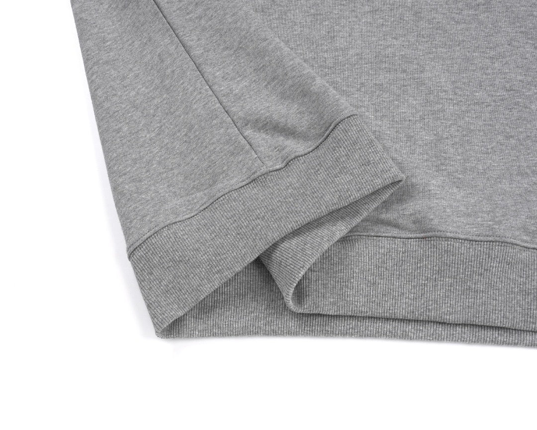 Embroidered cotton sweatshirt