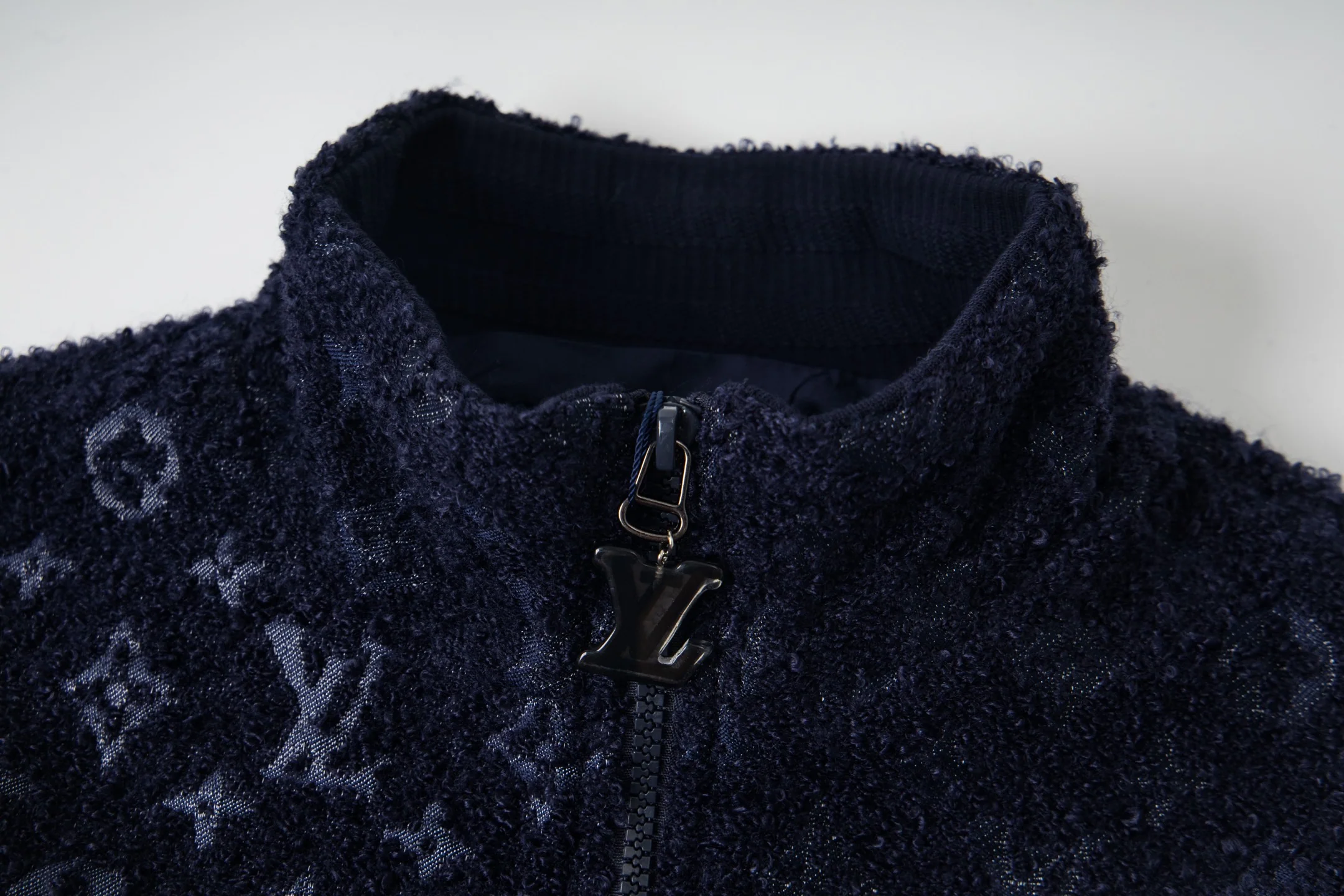 Fleece cashmere jacket