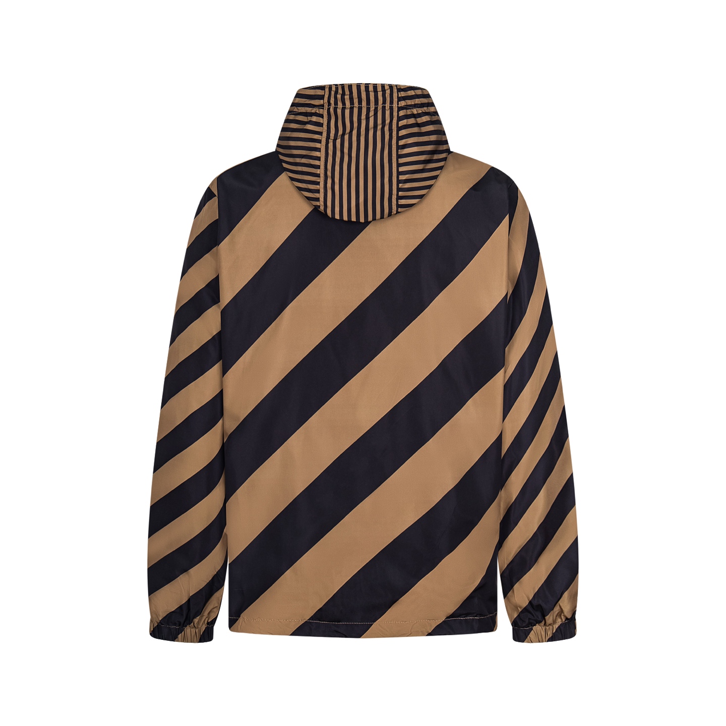 All-over logo reversible jacket