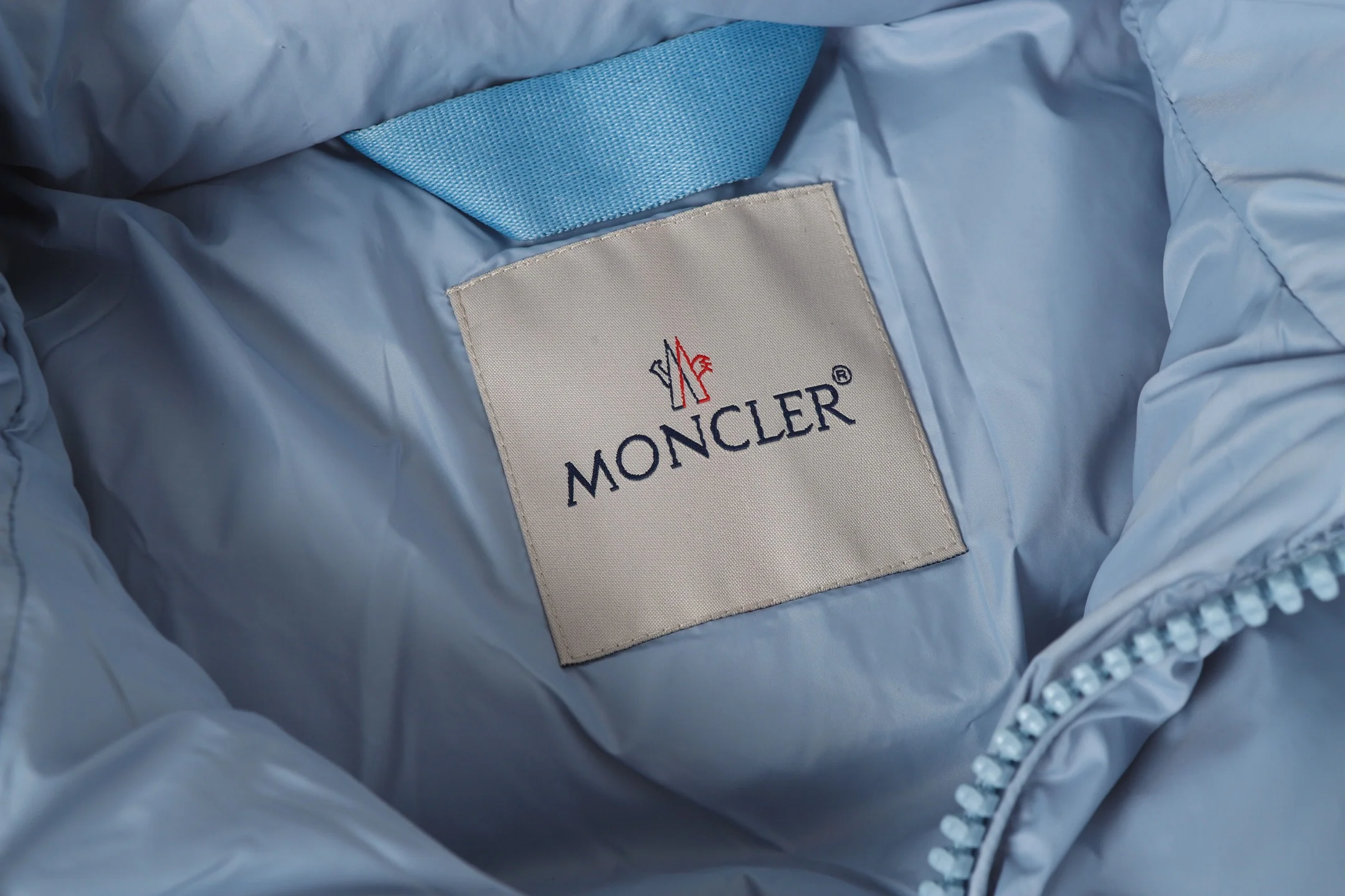 Embroidered Stand Collar Down Jacket